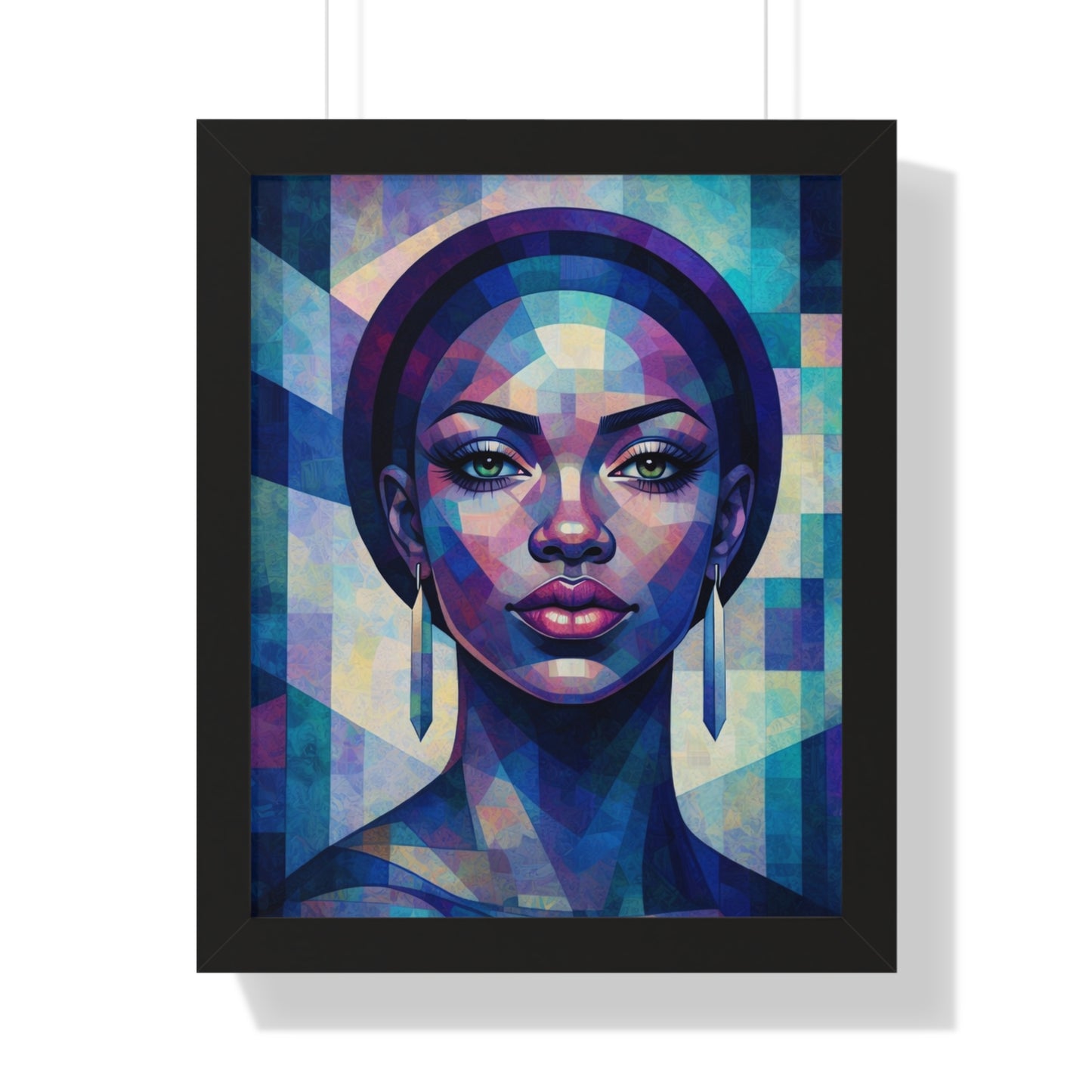 Framed Print — Blue Beauty No. 1