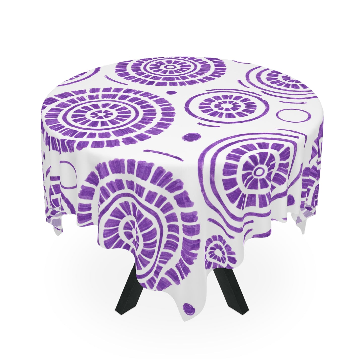 Tablecloth — Circle Purple