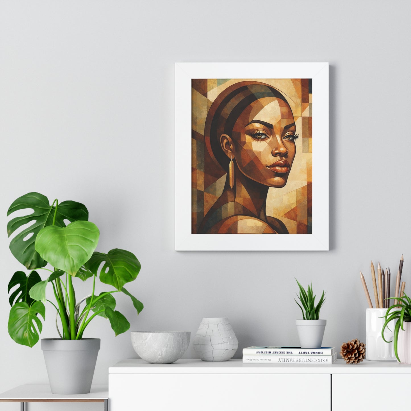 Framed Print — Brown Beauty No. 2