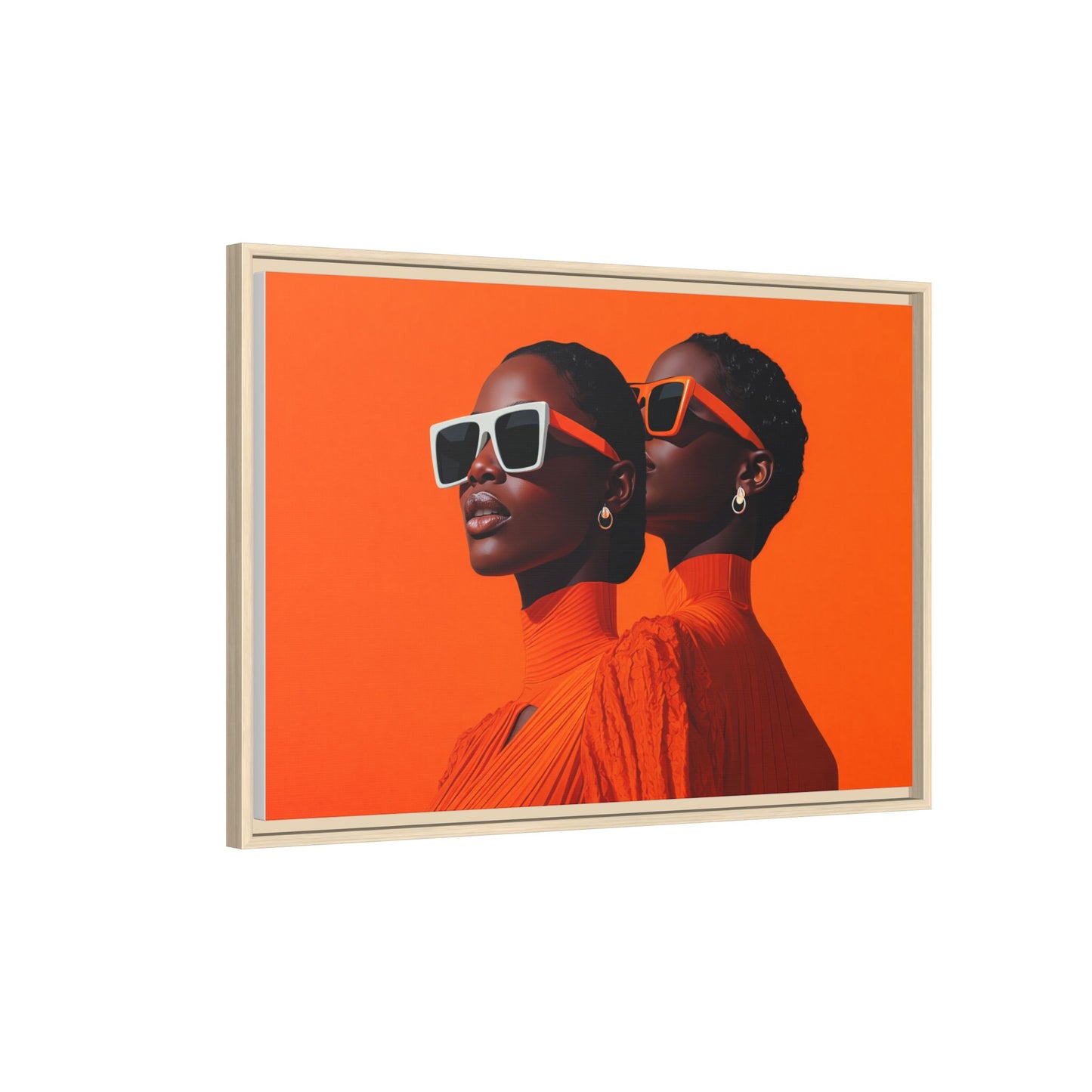 Framed Canvas Print — Soul Fire No. 1