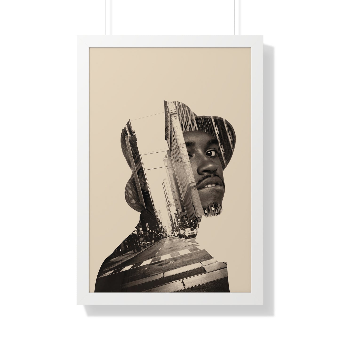 Framed Print — Portrait of Young Man with Cap No. 1