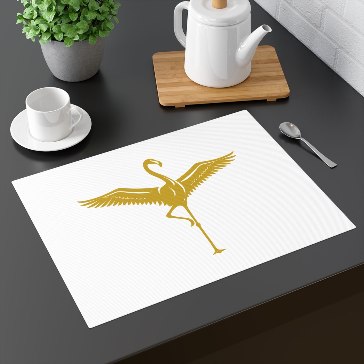 Table Mat — Flamingo