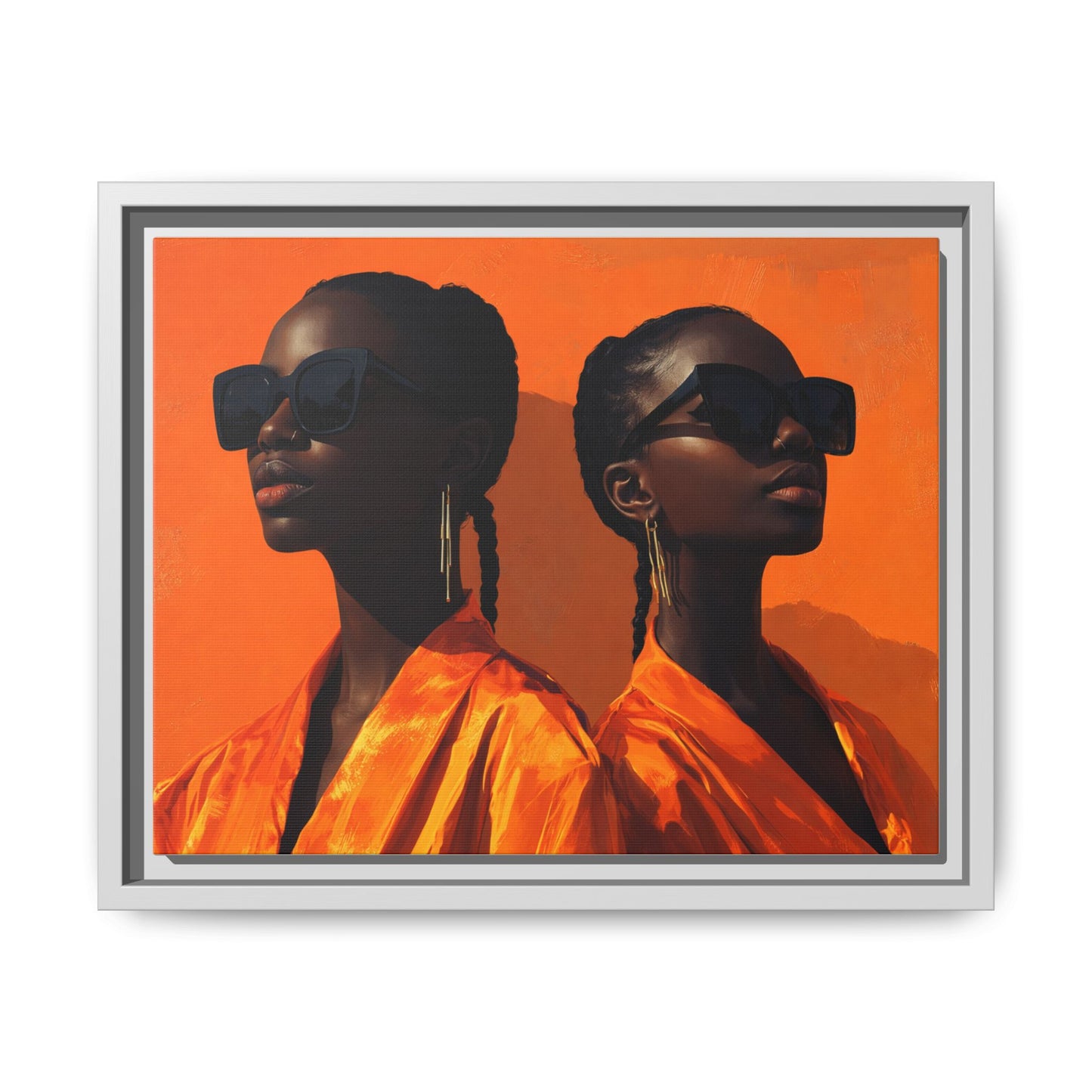 Framed Canvas Print — Soul Fire No. 2