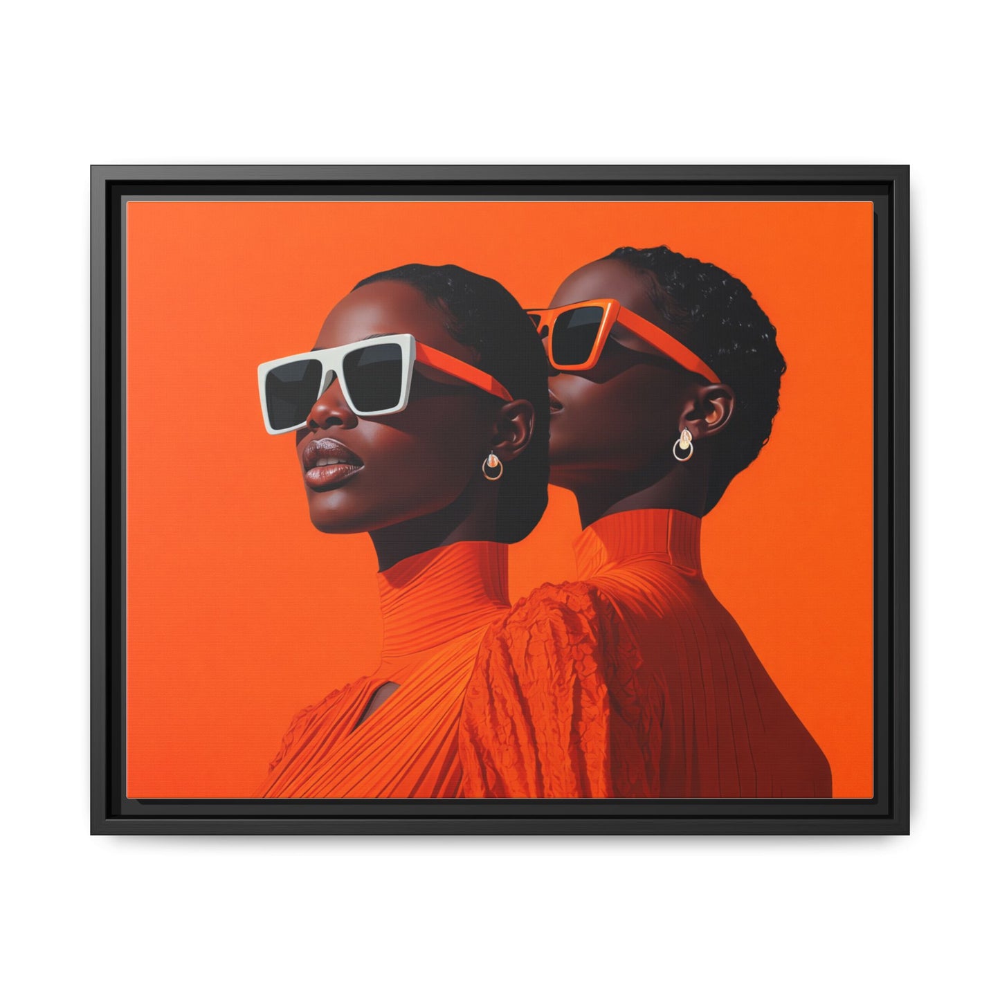 Framed Canvas Print — Soul Fire No. 1