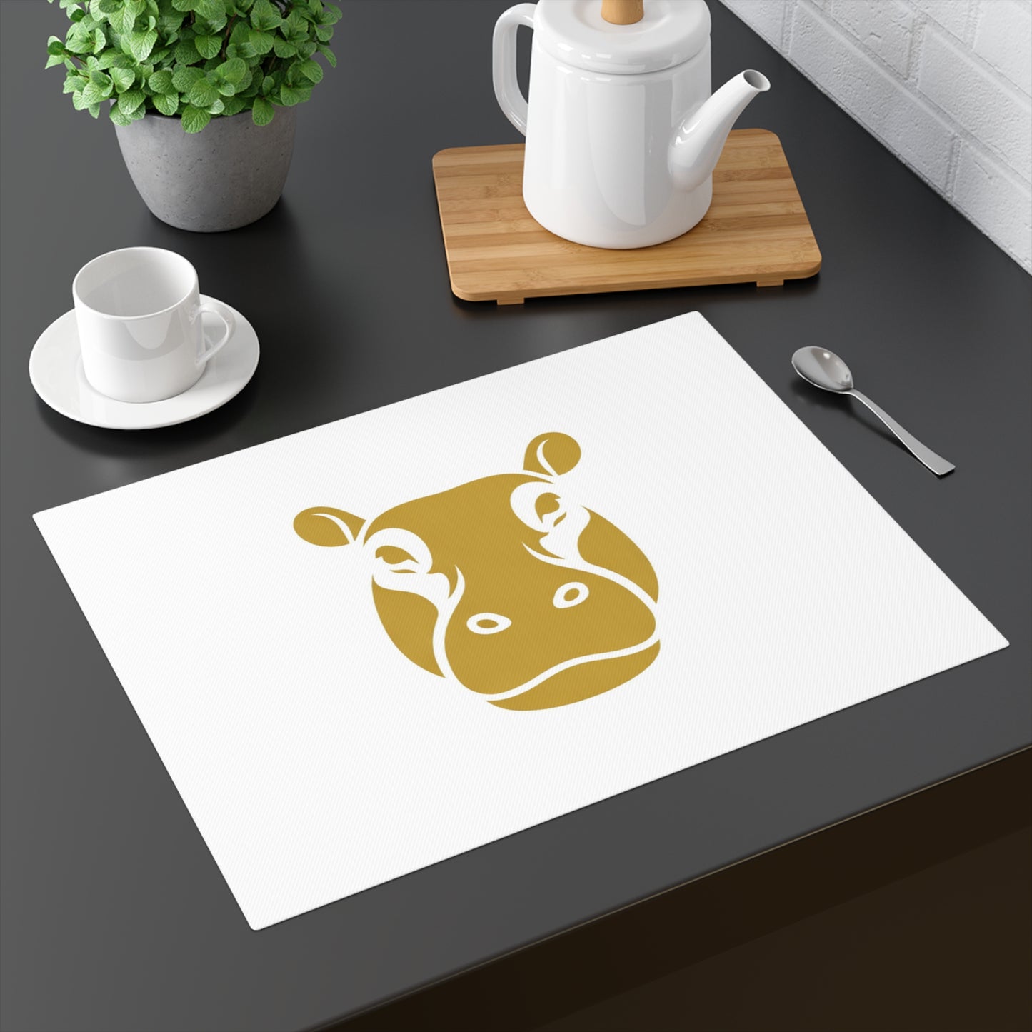 Table Mat — Hippo