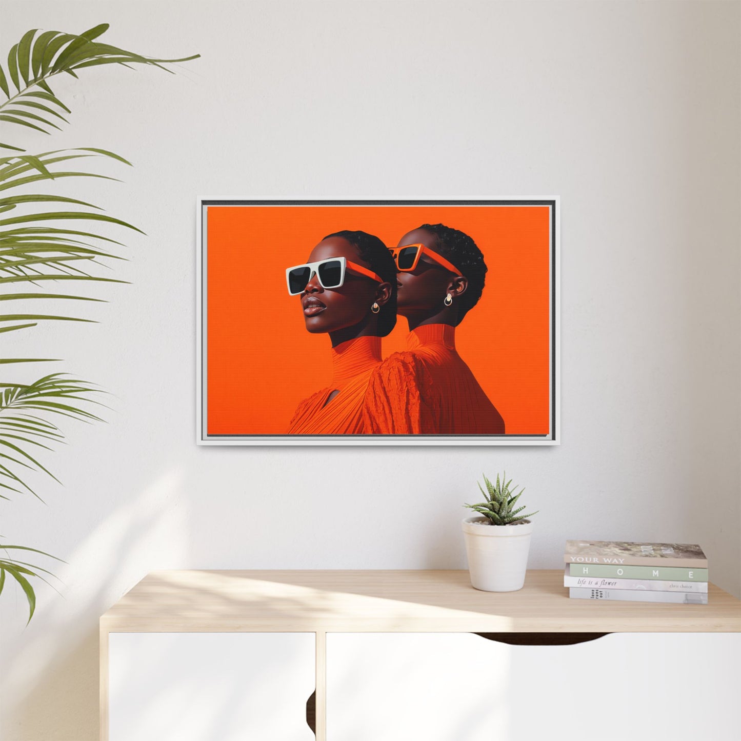 Framed Canvas Print — Soul Fire No. 1