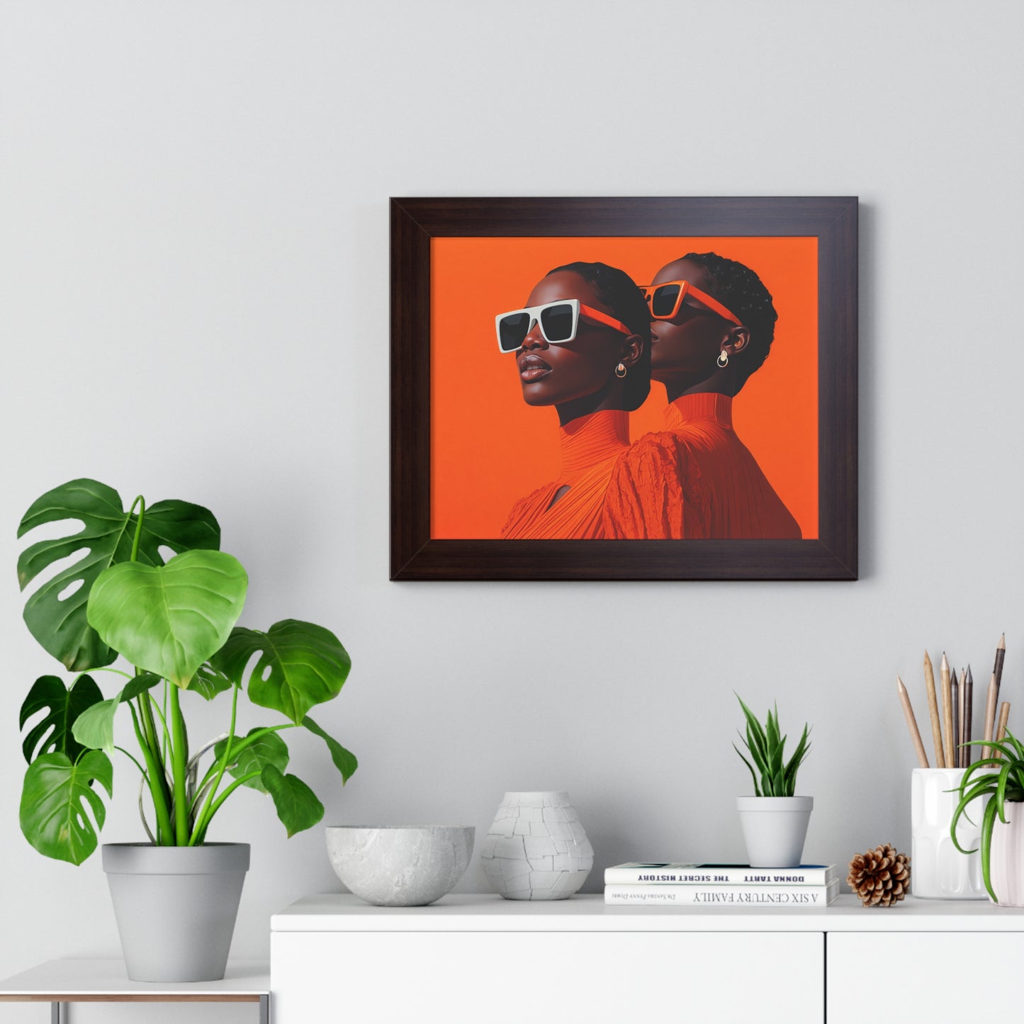 Framed Art Print – Soul Fire No. 1