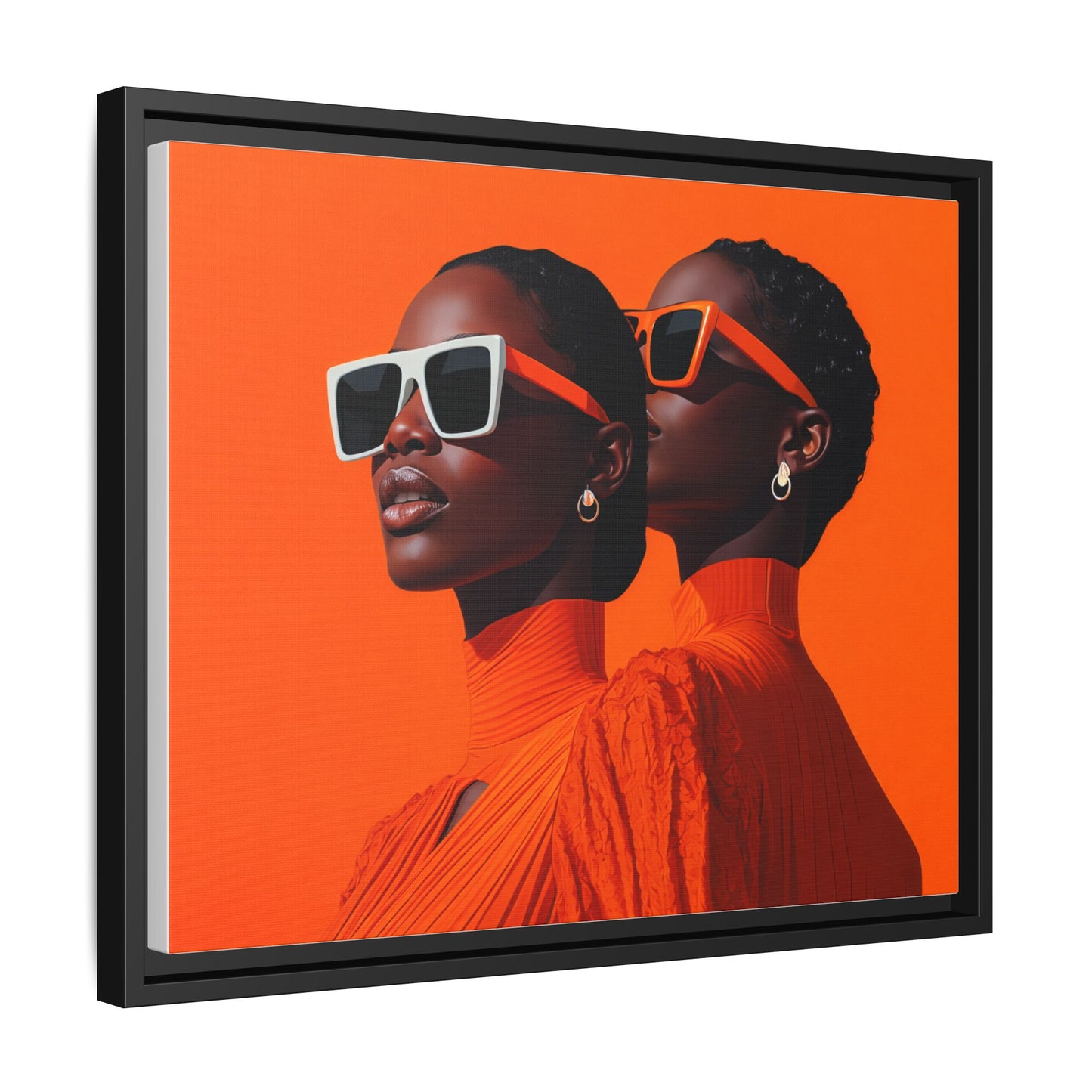 Framed Canvas Print — Soul Fire No. 1