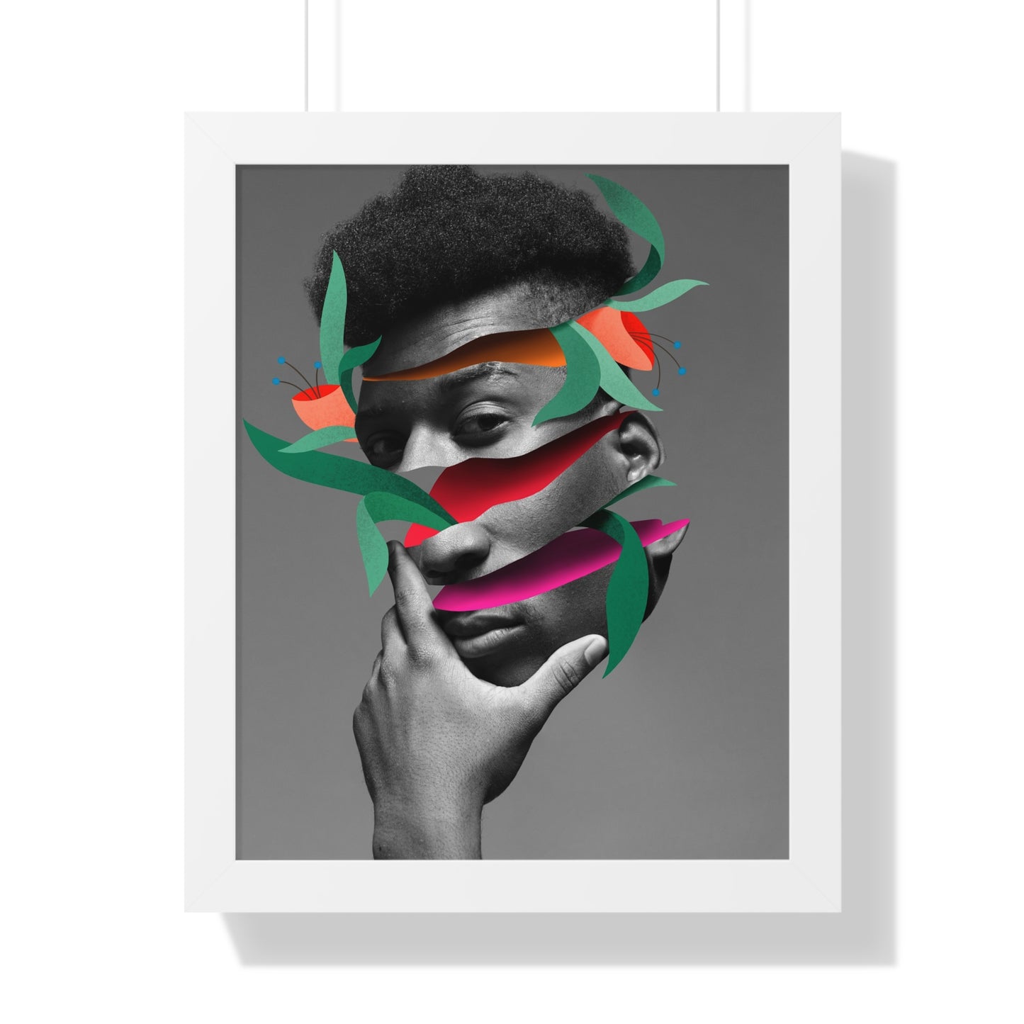 Framed Print — Psychadelic Man No. 2