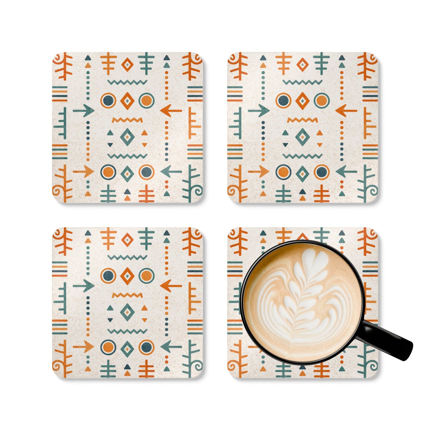 Coaster Set — Afro Terra