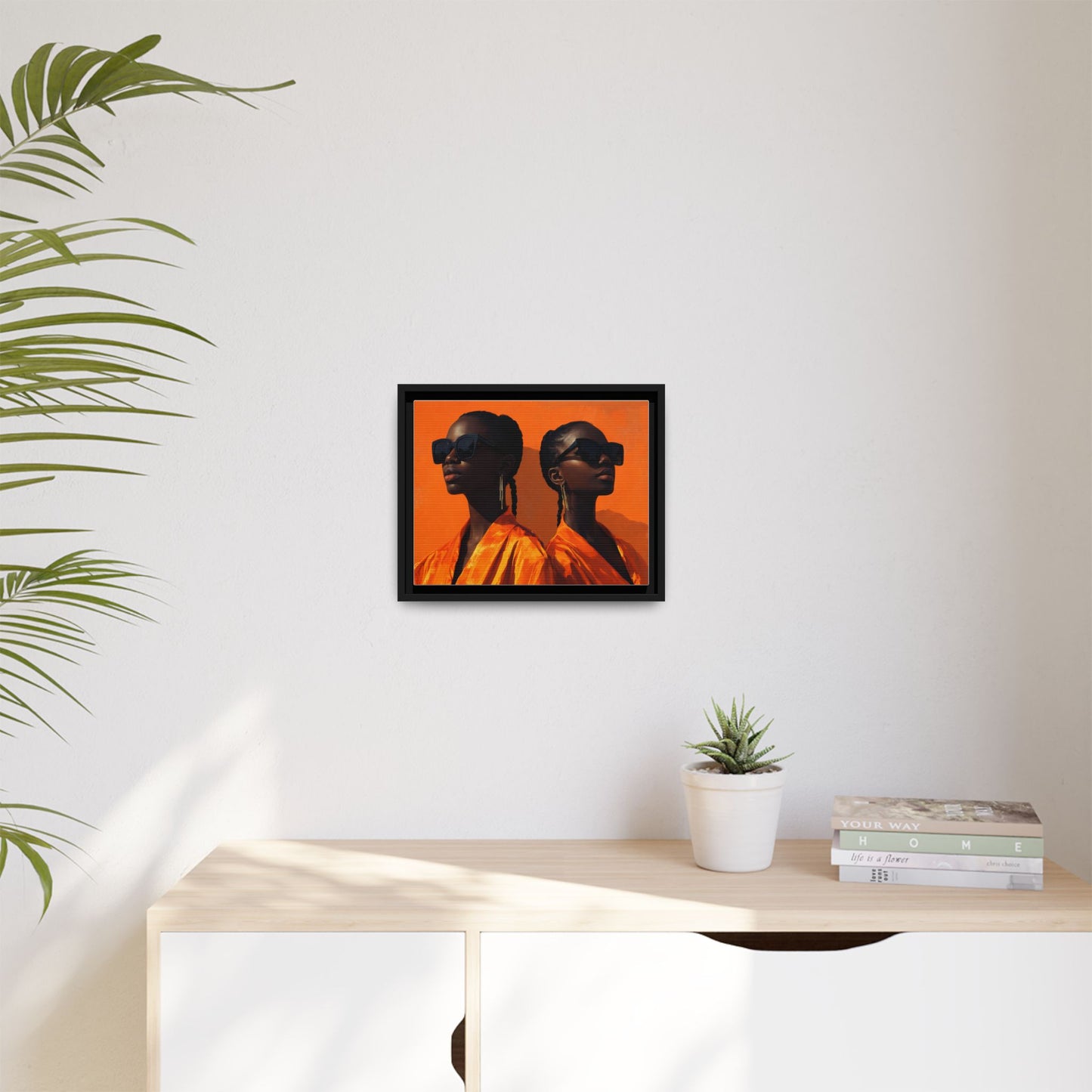Framed Canvas Print — Soul Fire No. 2