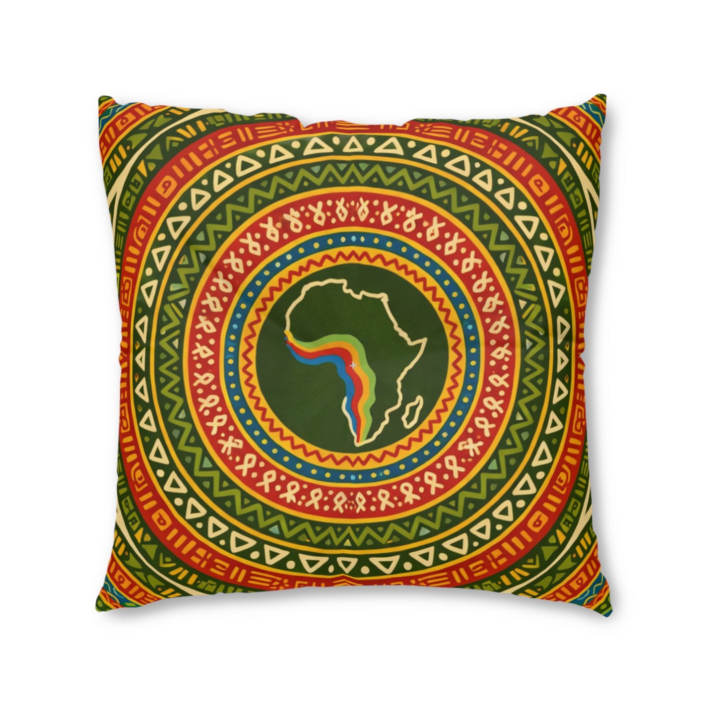 Floor Pillow — Heart of Afrika I