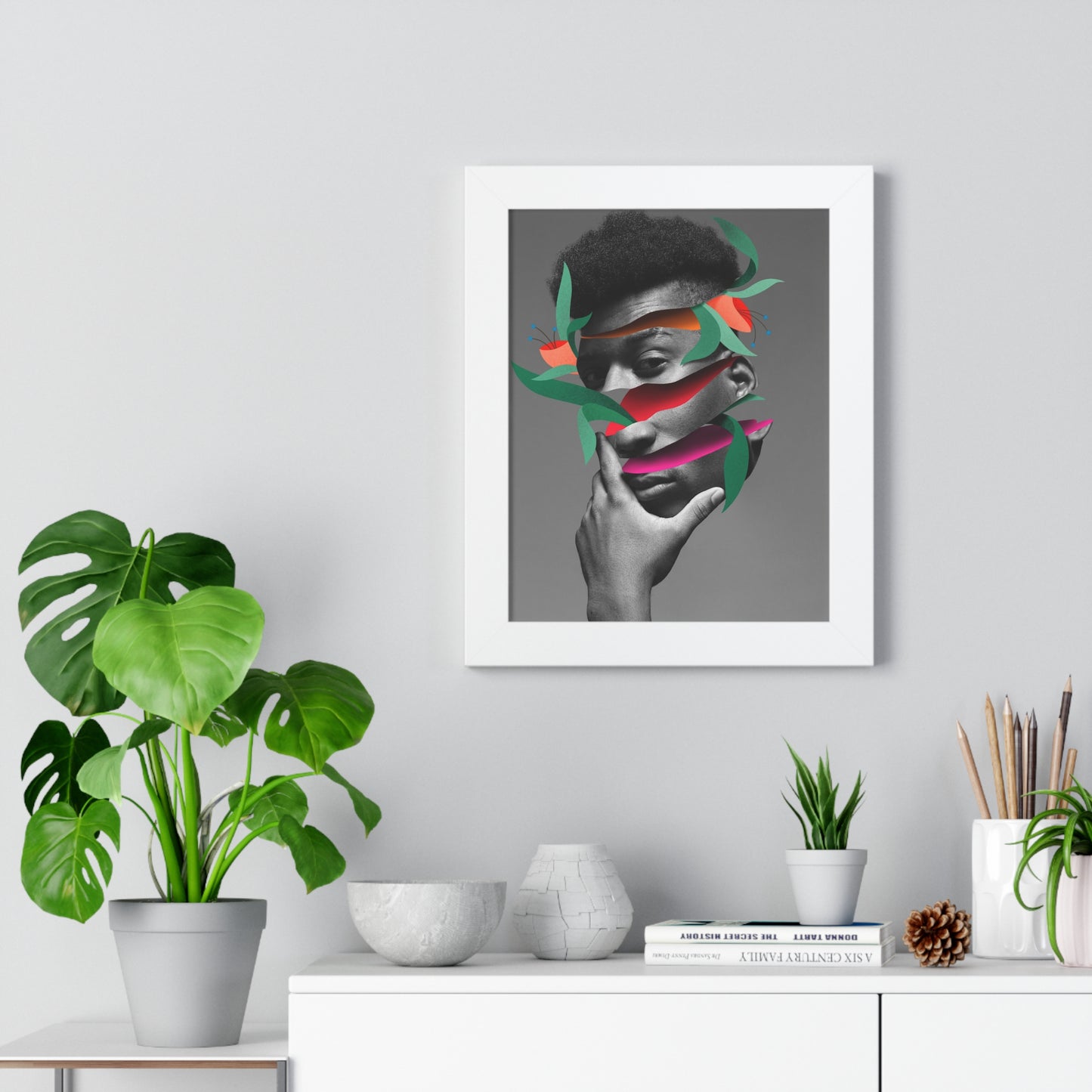 Framed Print — Psychadelic Man No. 2