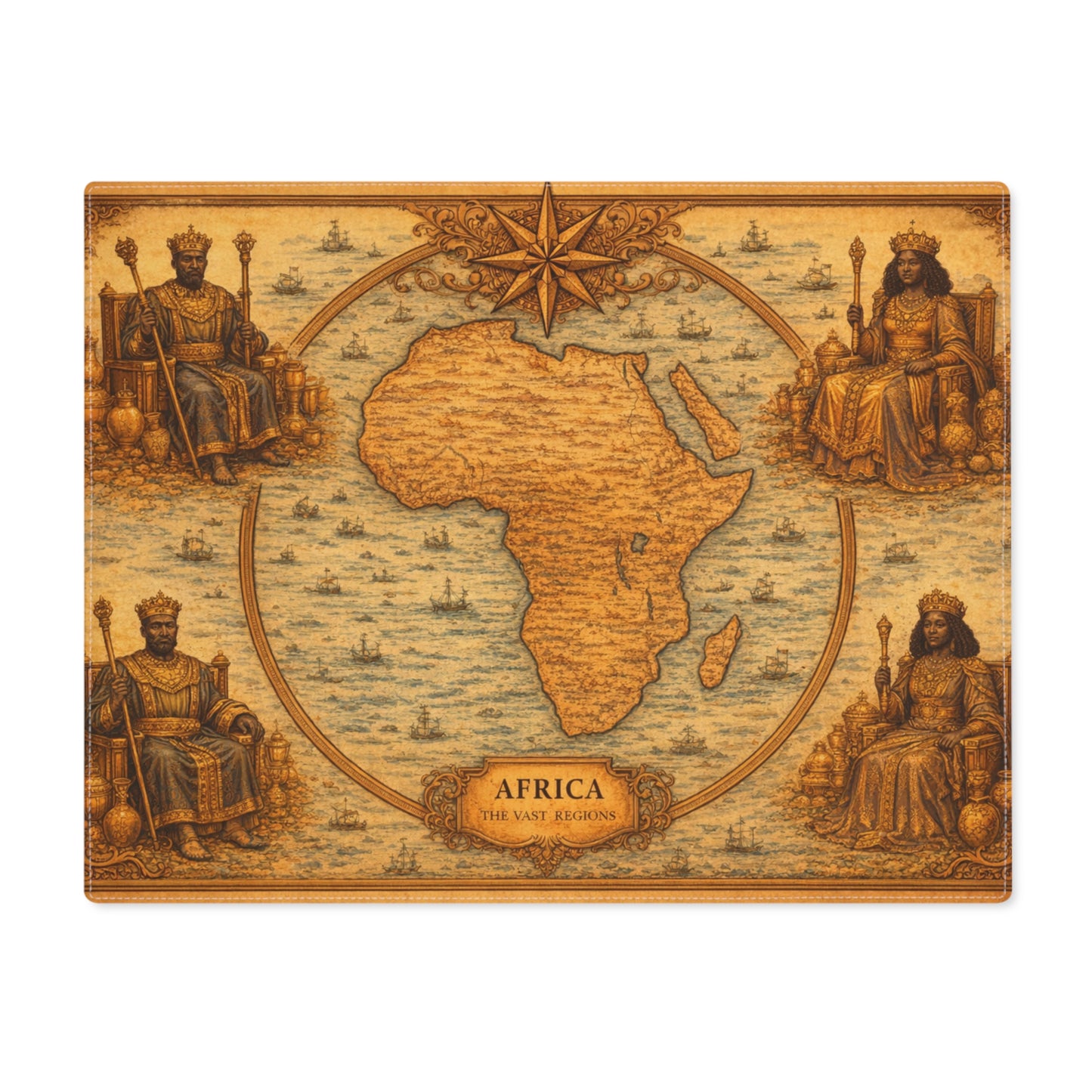 Table Mat — Cartography Afrika VI