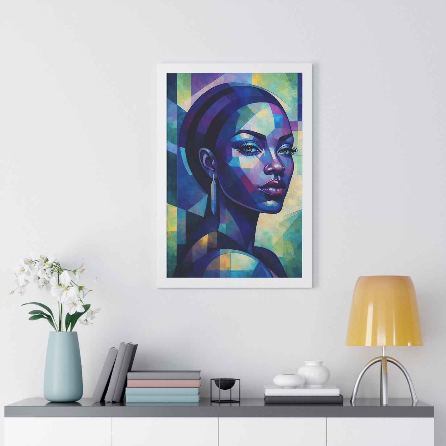 Framed Print — Blue Beauty No. 2