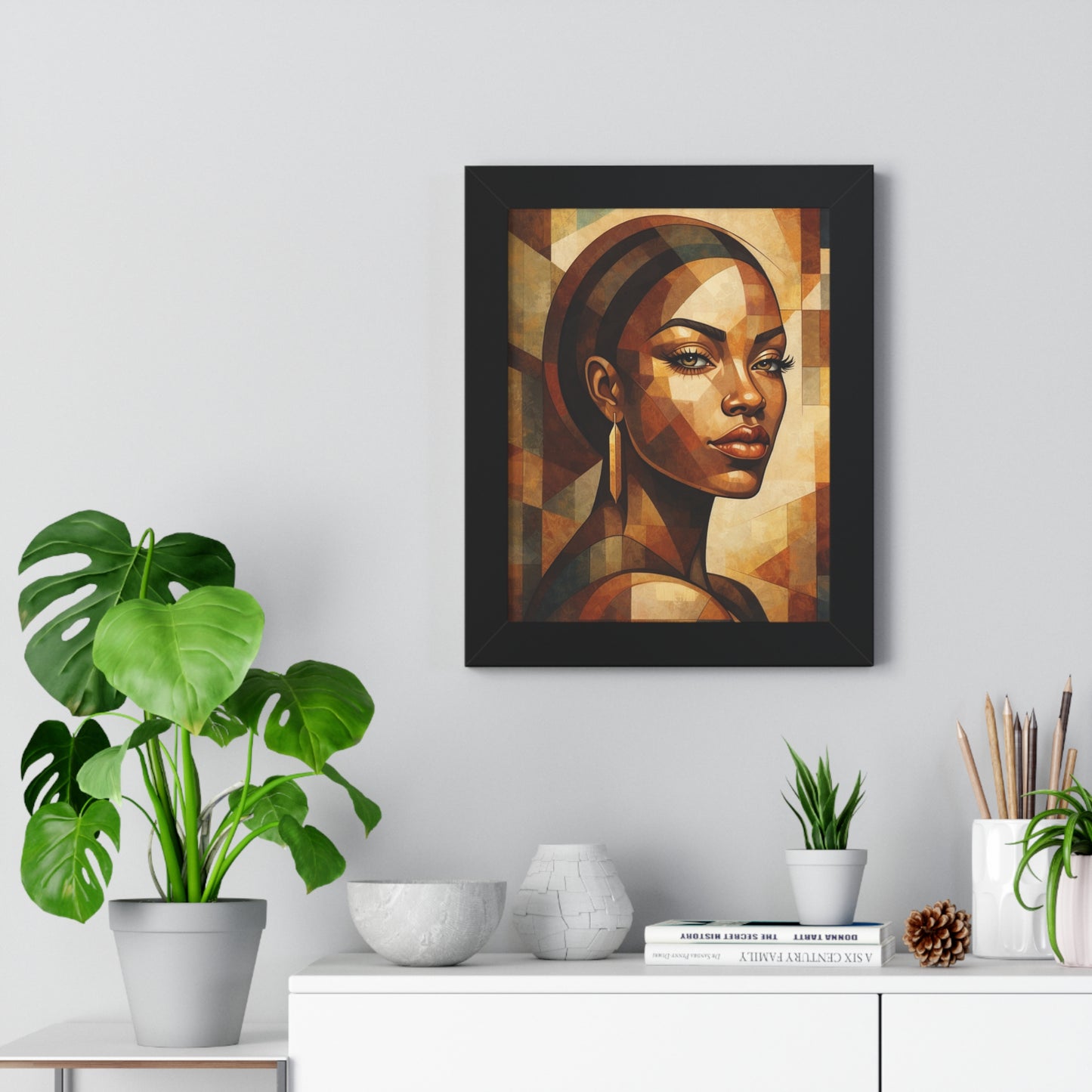 Framed Print — Brown Beauty No. 2