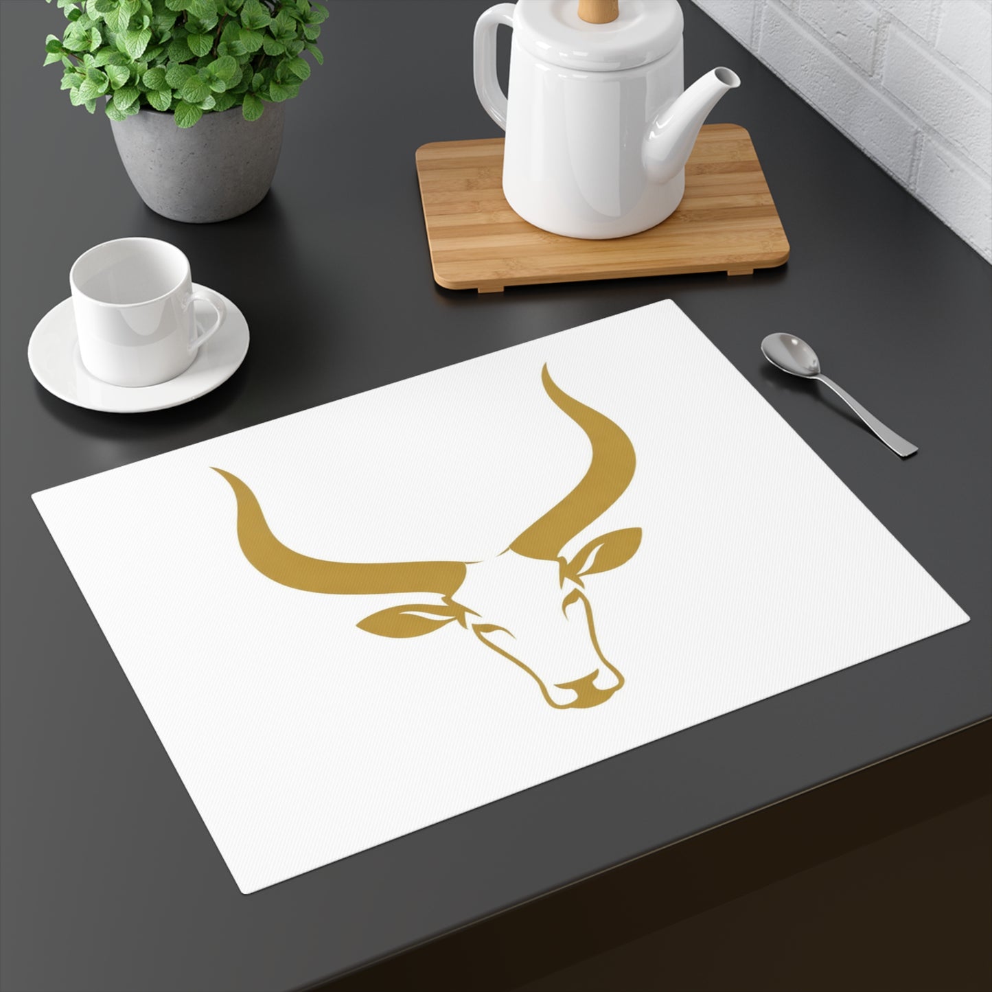 Table Mat — Ankole Cow