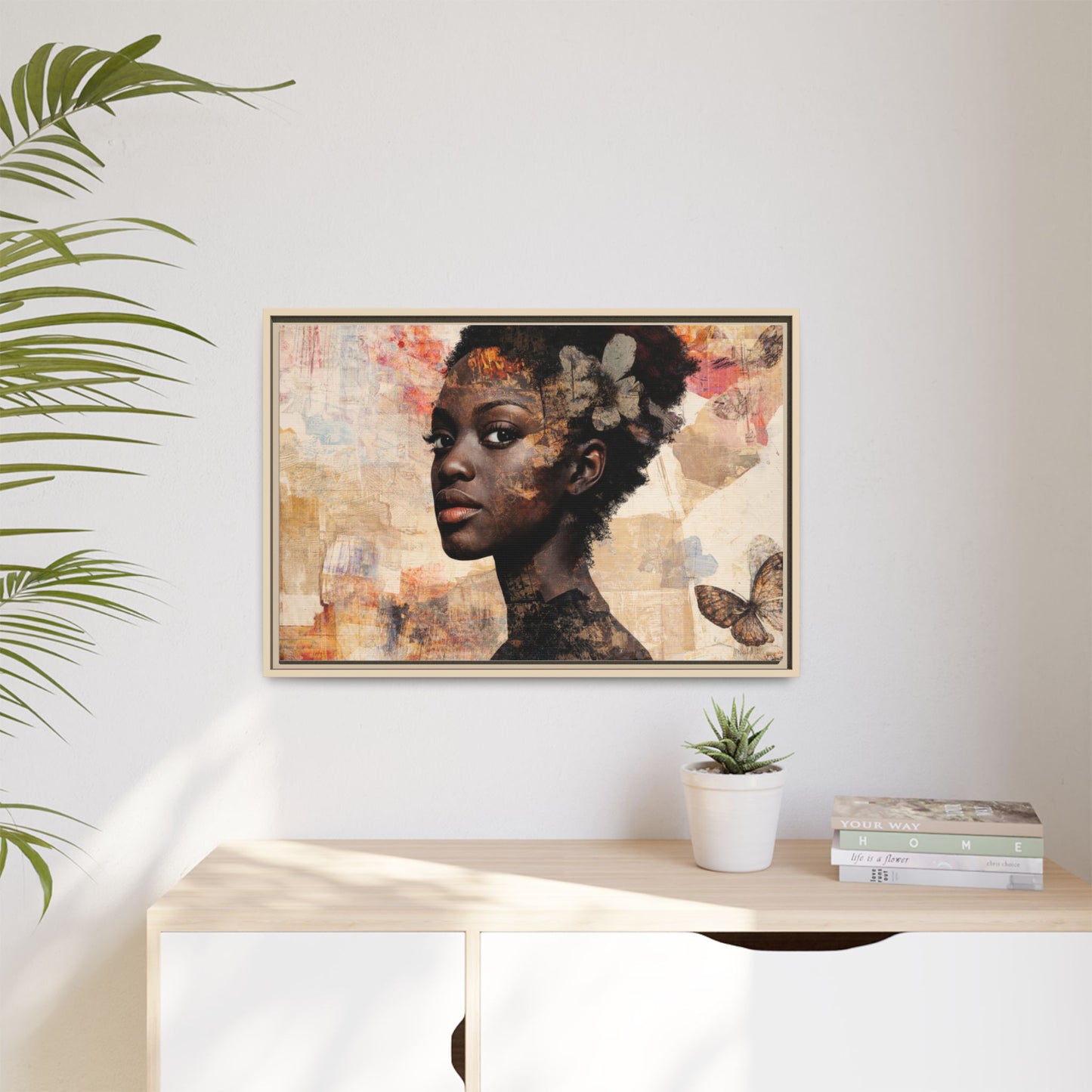Framed Canvas Print — Àrẹwà (One Who Has Beauty) No. 2