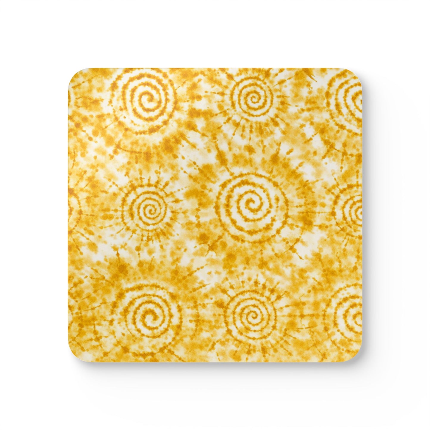 Coaster Set — Adire Yellow