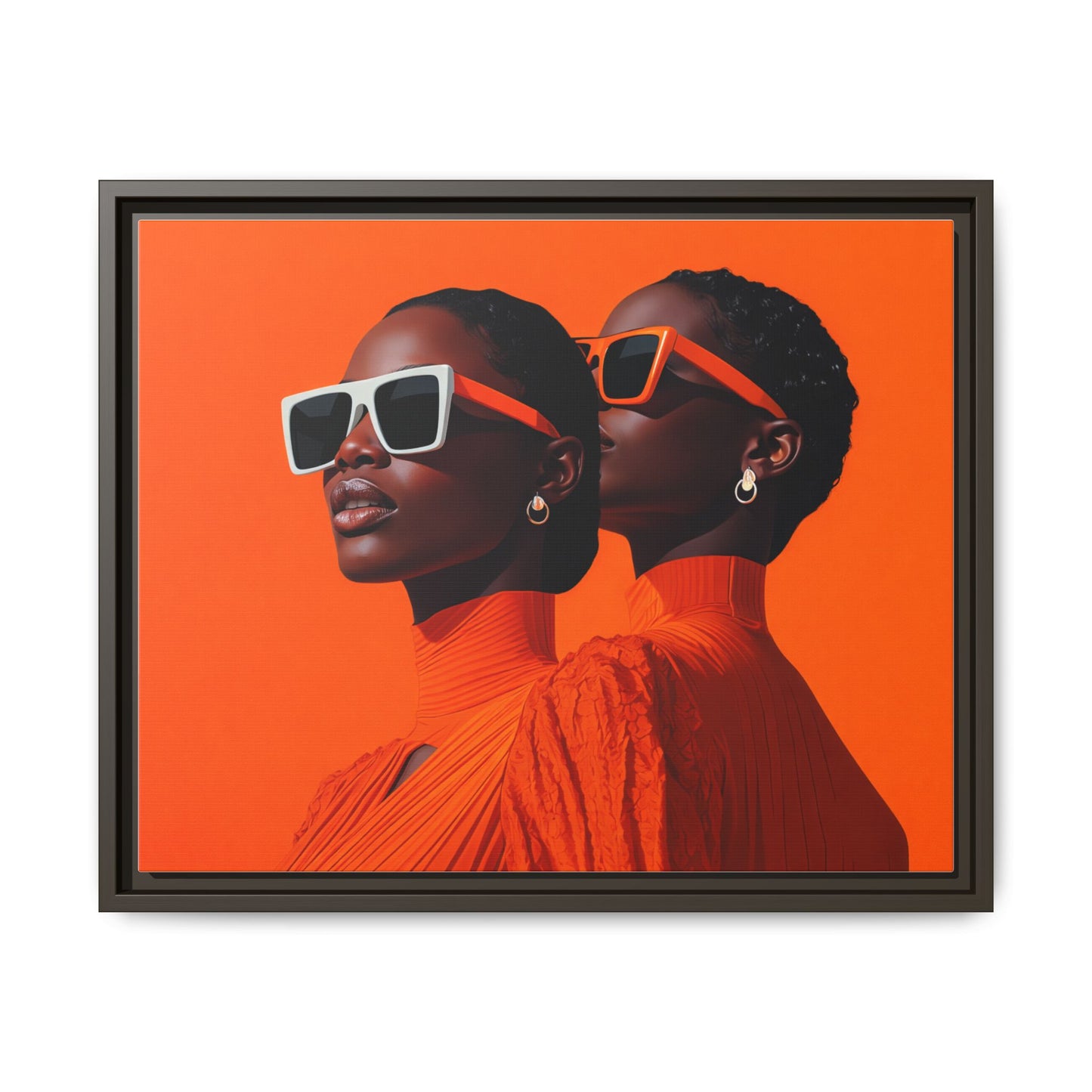 Framed Canvas Print — Soul Fire No. 1