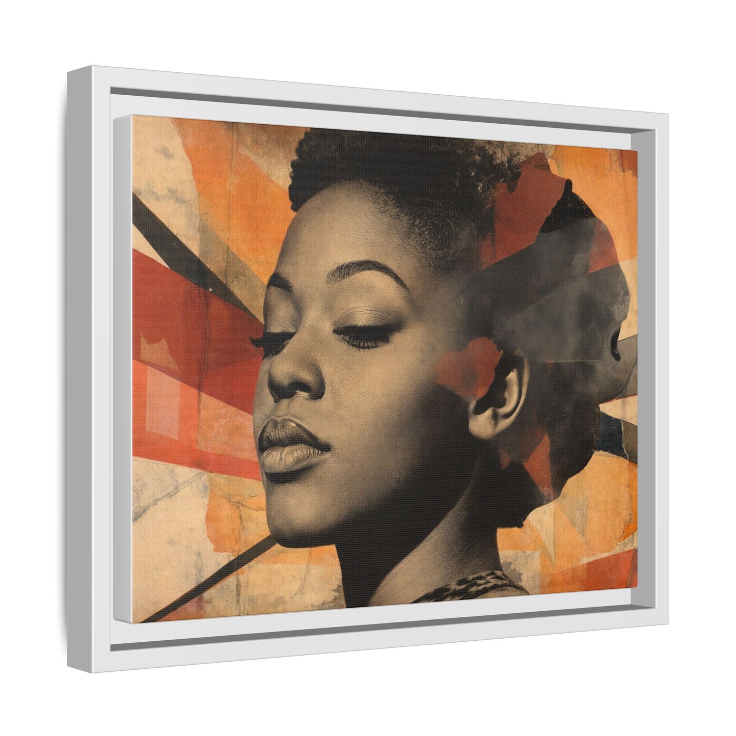 Framed Canvas Print — Àrẹwà (One Who Has Beauty) No. 1