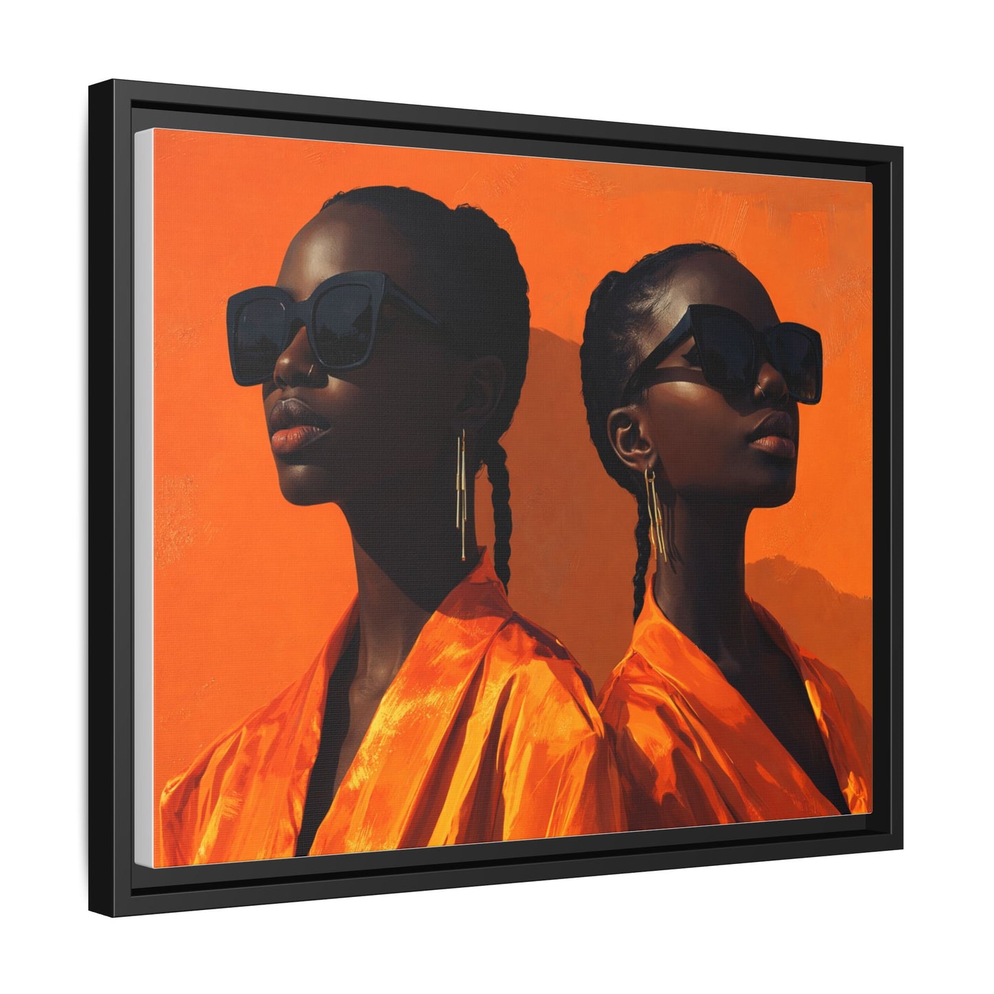 Framed Canvas Print — Soul Fire No. 2