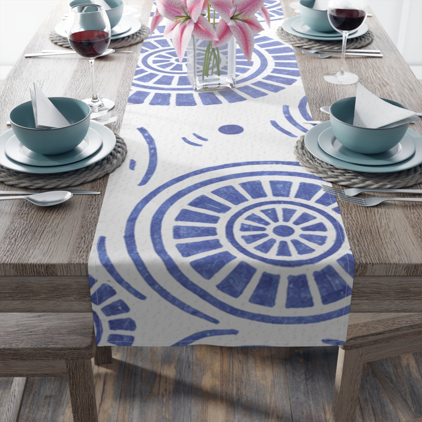 Table Runner — Heritage Blue