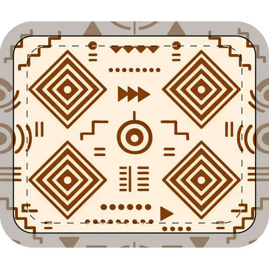 Table Mat — Afro Brown