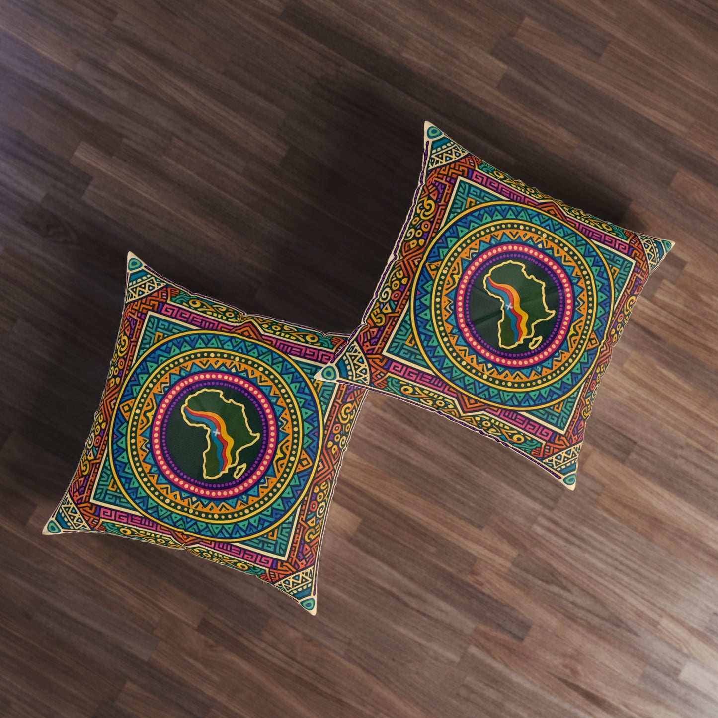 Floor Pillow — Heart of Afrika III