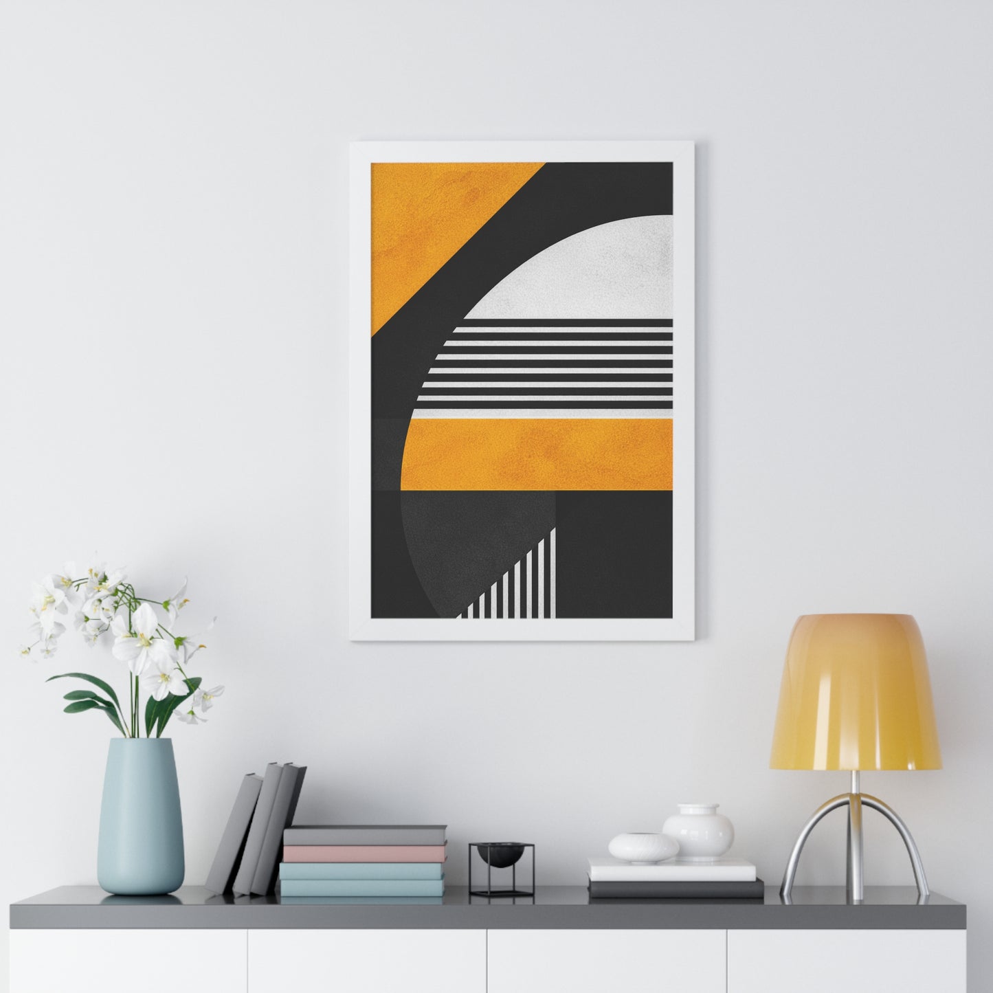 Framed Print — Afro Modern Geometric No. 3