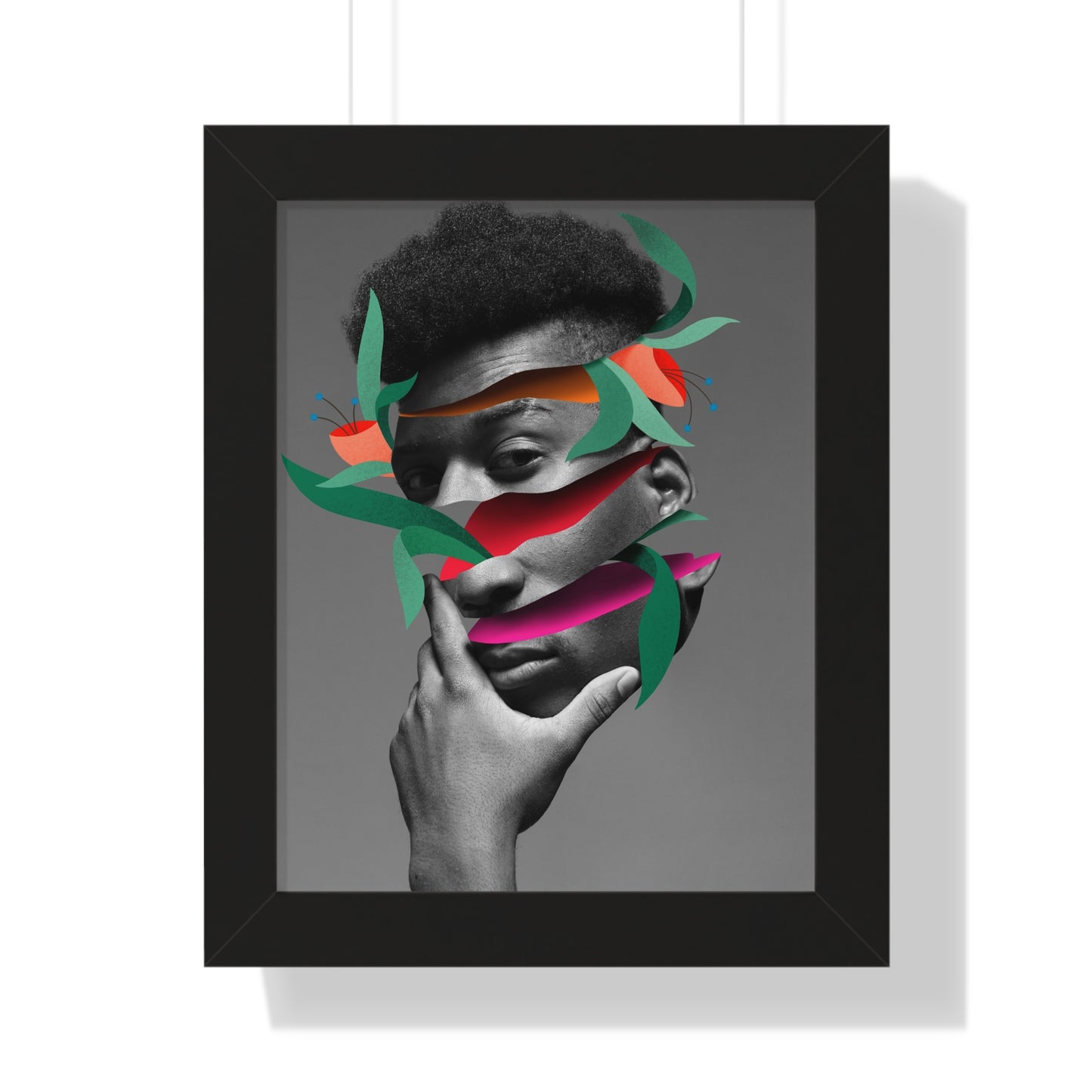 Framed Print — Psychadelic Man No. 2