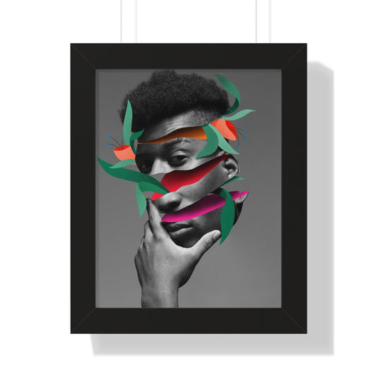 Framed Print — Psychadelic Man No. 2