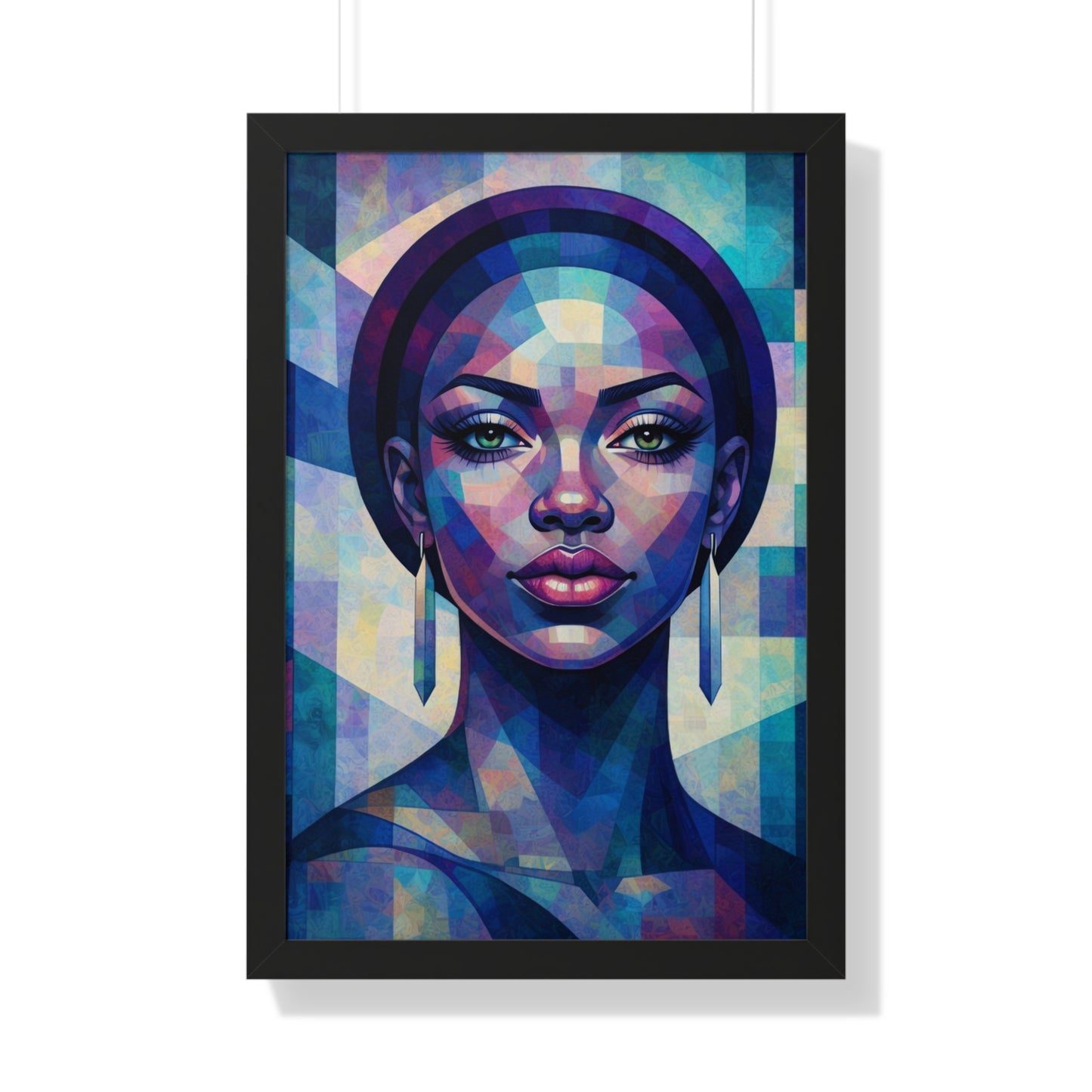 Framed Print — Blue Beauty No. 1