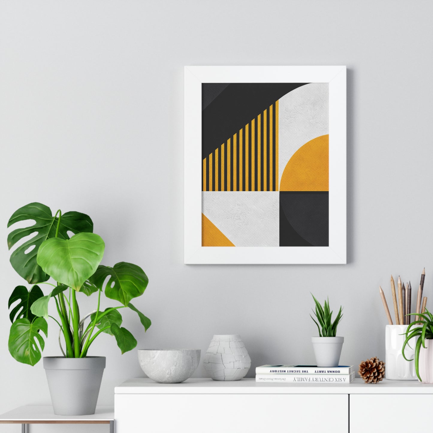 Framed Print — Afro Modern Geometric No. 4