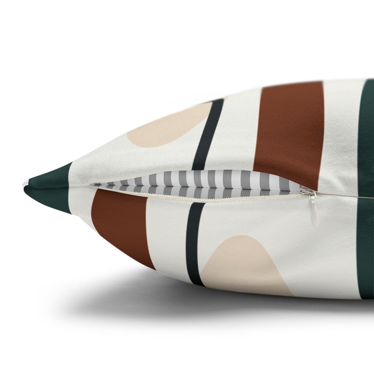 Spun Square Pillow — Abstract Accent IV