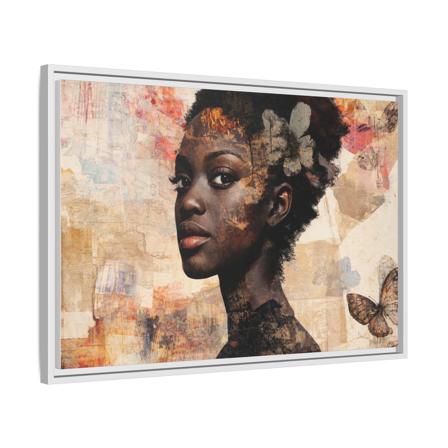 Framed Canvas Print — Àrẹwà (One Who Has Beauty) No. 2