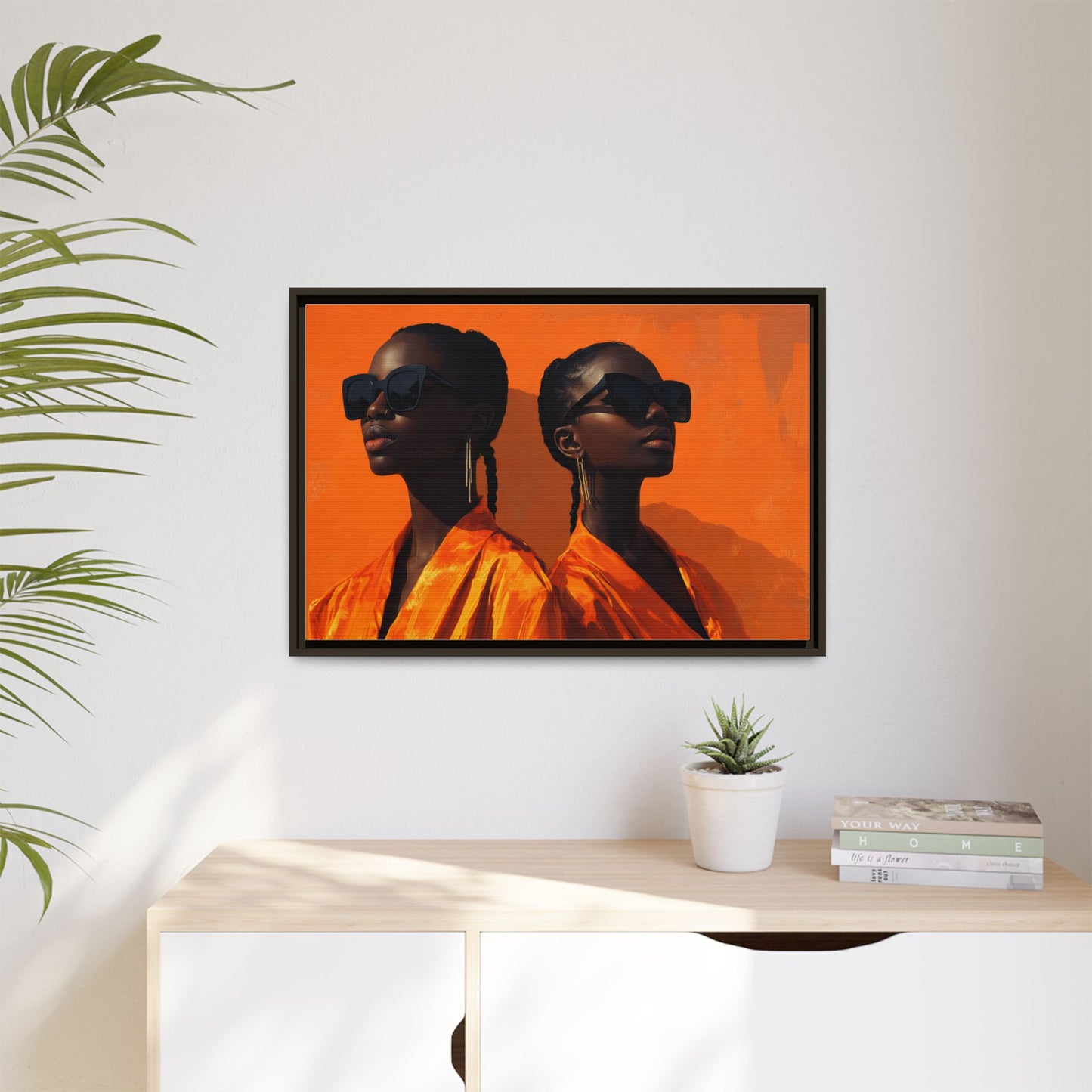 Framed Canvas Print — Soul Fire No. 2