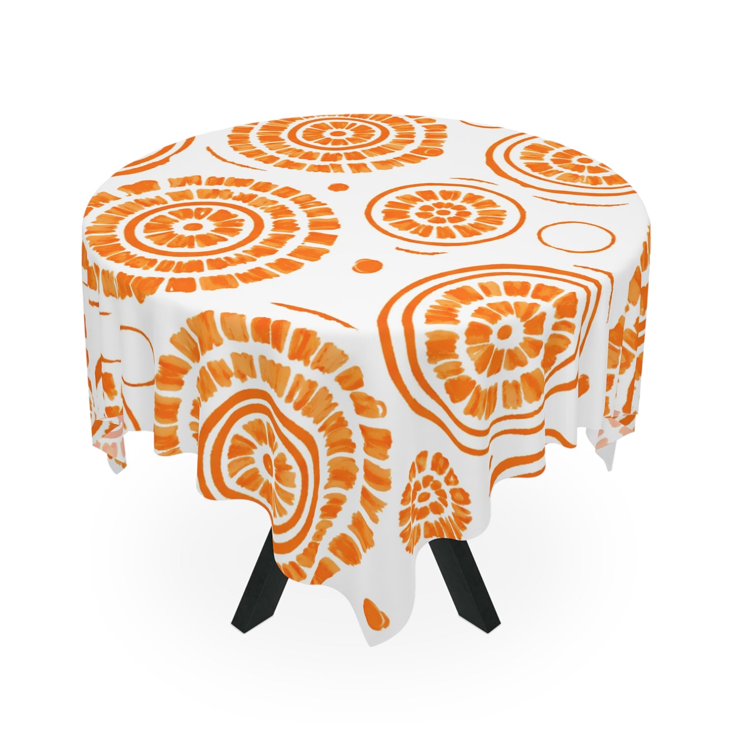 Tablecloth — Circle Orange