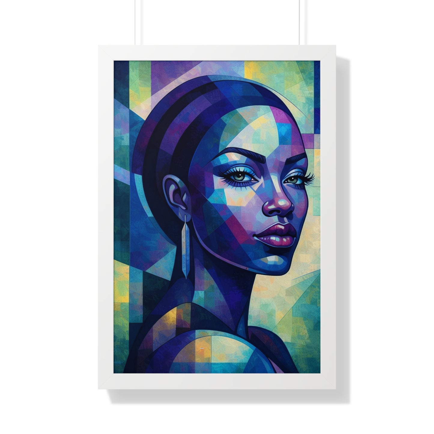 Framed Print — Blue Beauty No. 2