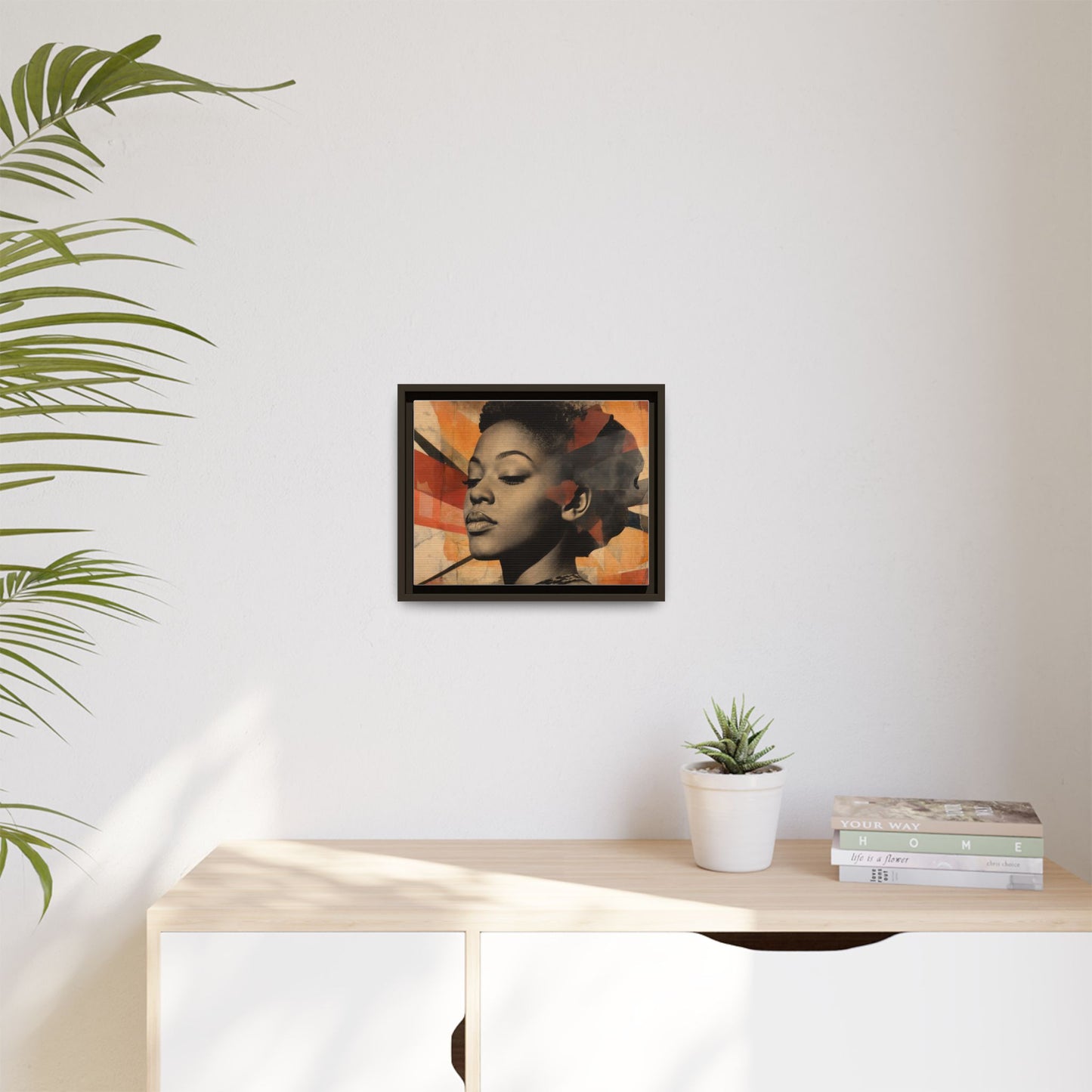 Framed Canvas Print — Àrẹwà (One Who Has Beauty) No. 1