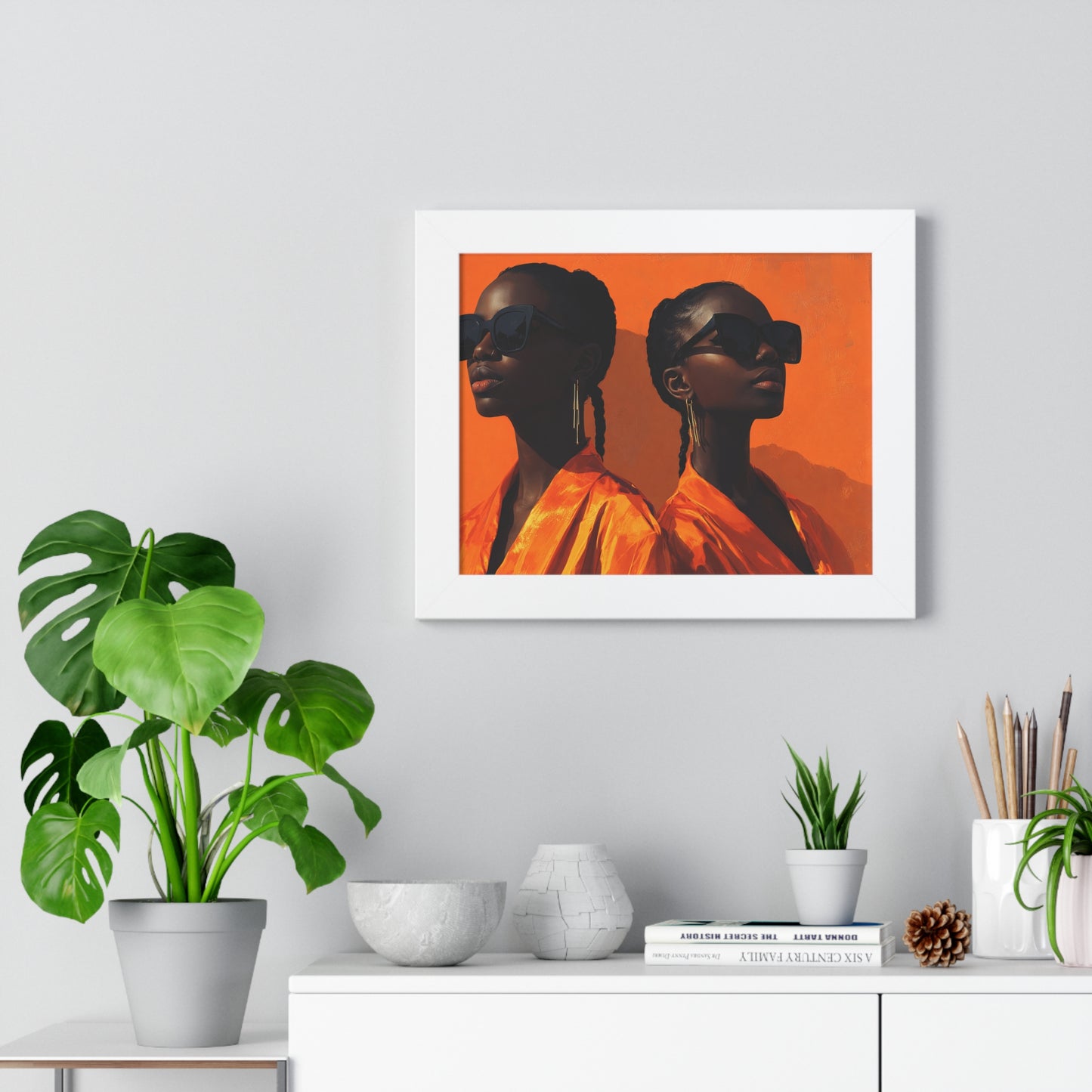 Framed Art Print – Soul Fire No. 2