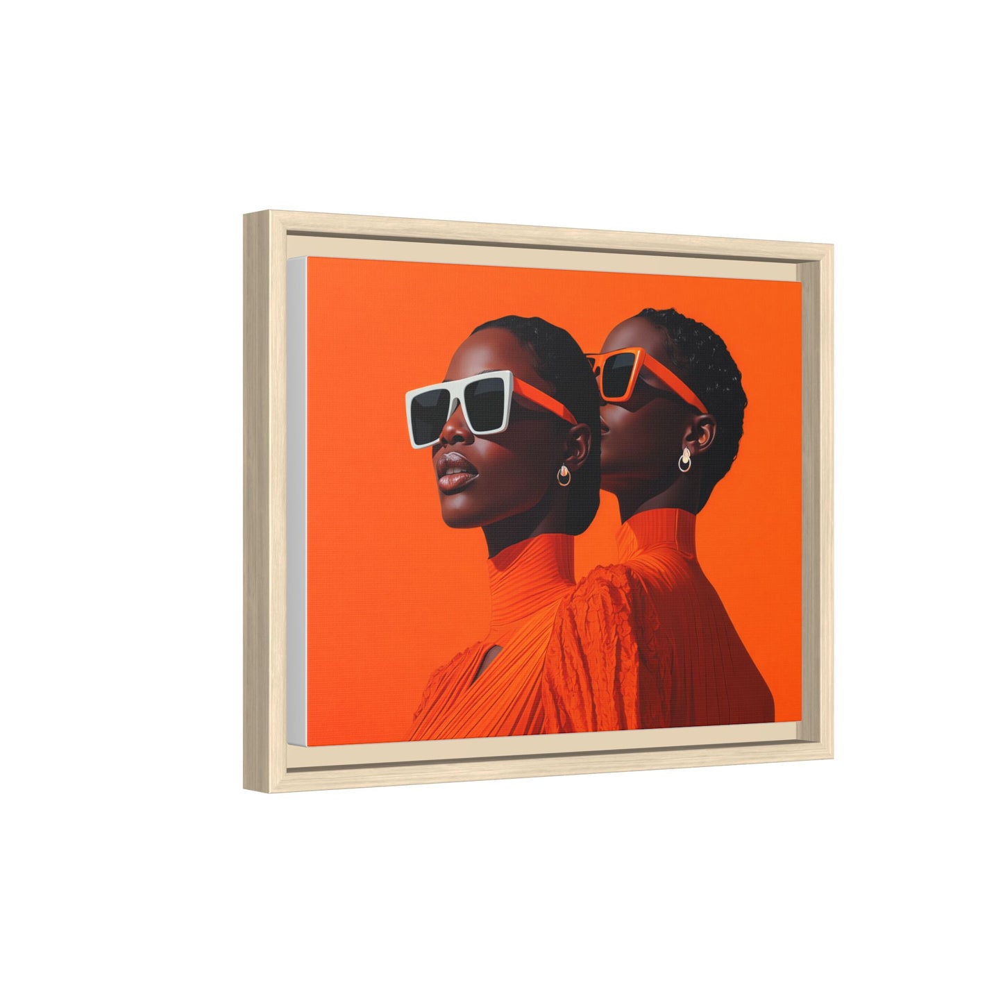 Framed Canvas Print — Soul Fire No. 1