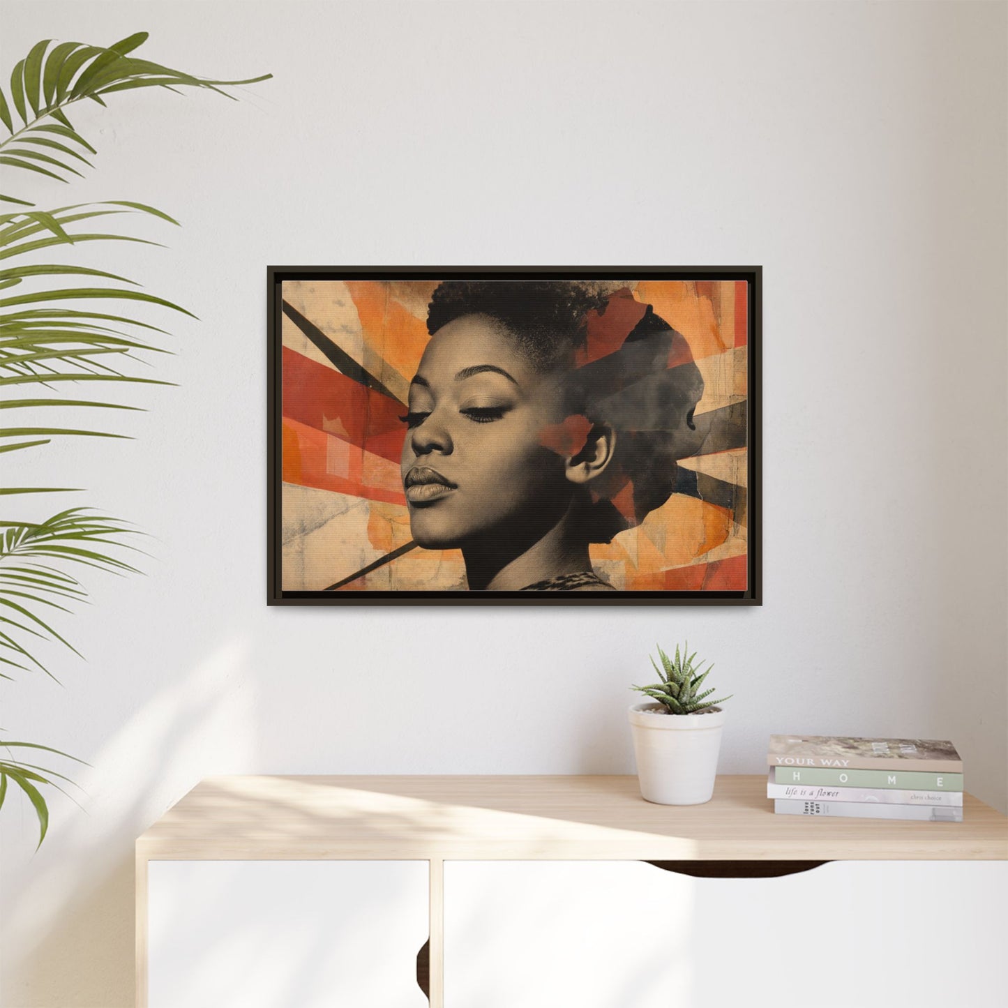 Framed Canvas Print — Àrẹwà (One Who Has Beauty) No. 1
