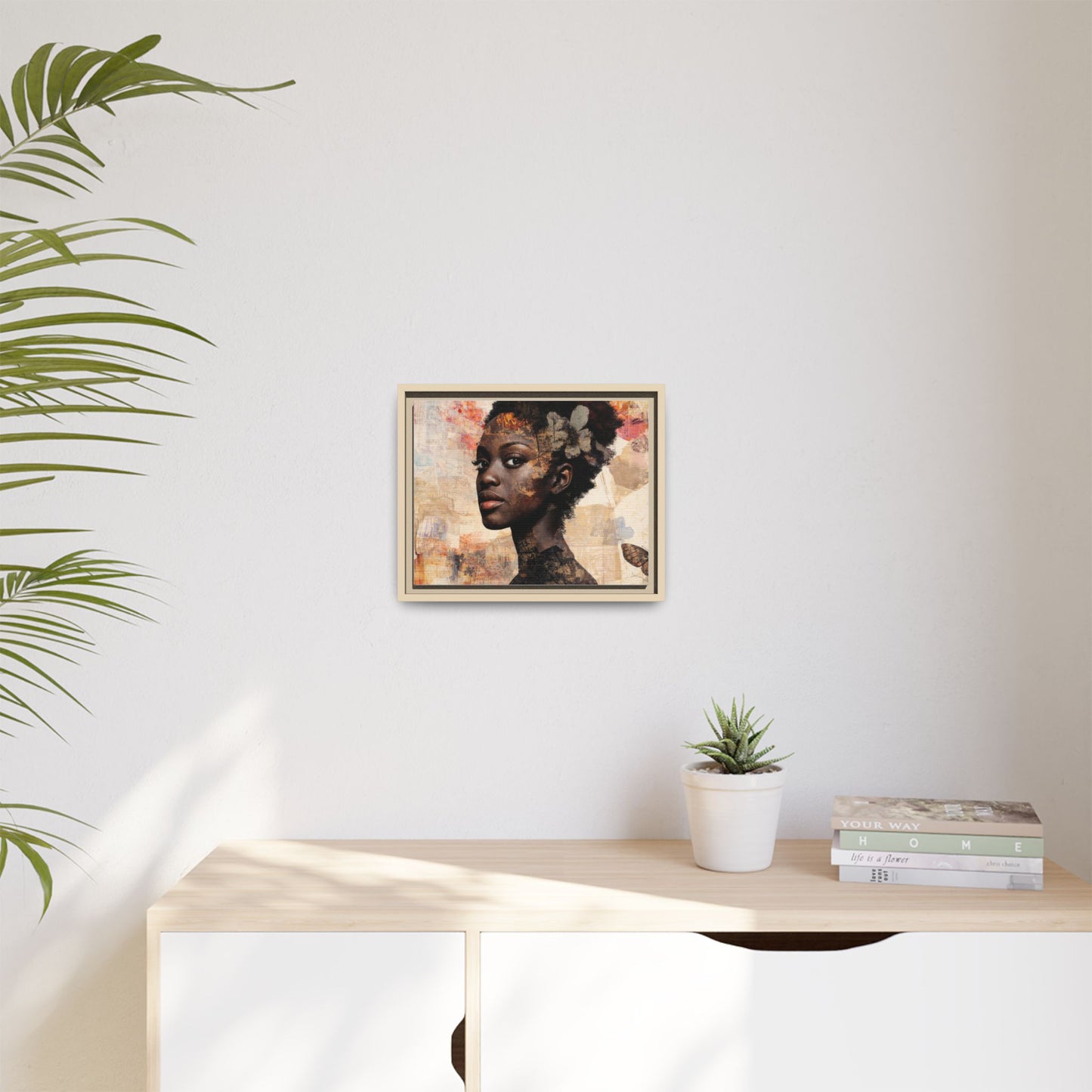 Framed Canvas Print — Àrẹwà (One Who Has Beauty) No. 2