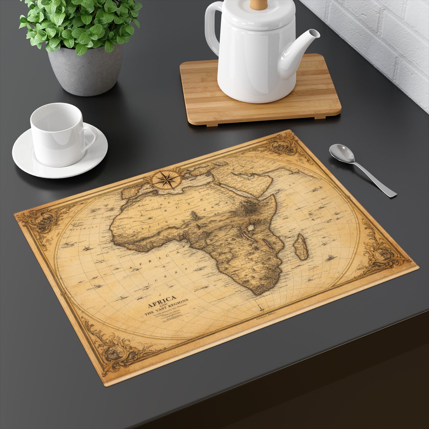 Table Mat — Cartography Afrika III