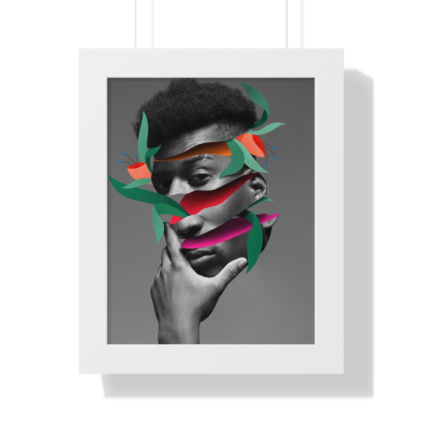 Framed Print — Psychadelic Man No. 2