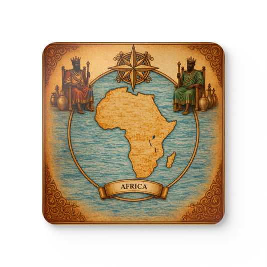 Coaster Set — Cartography Afrika - Kings