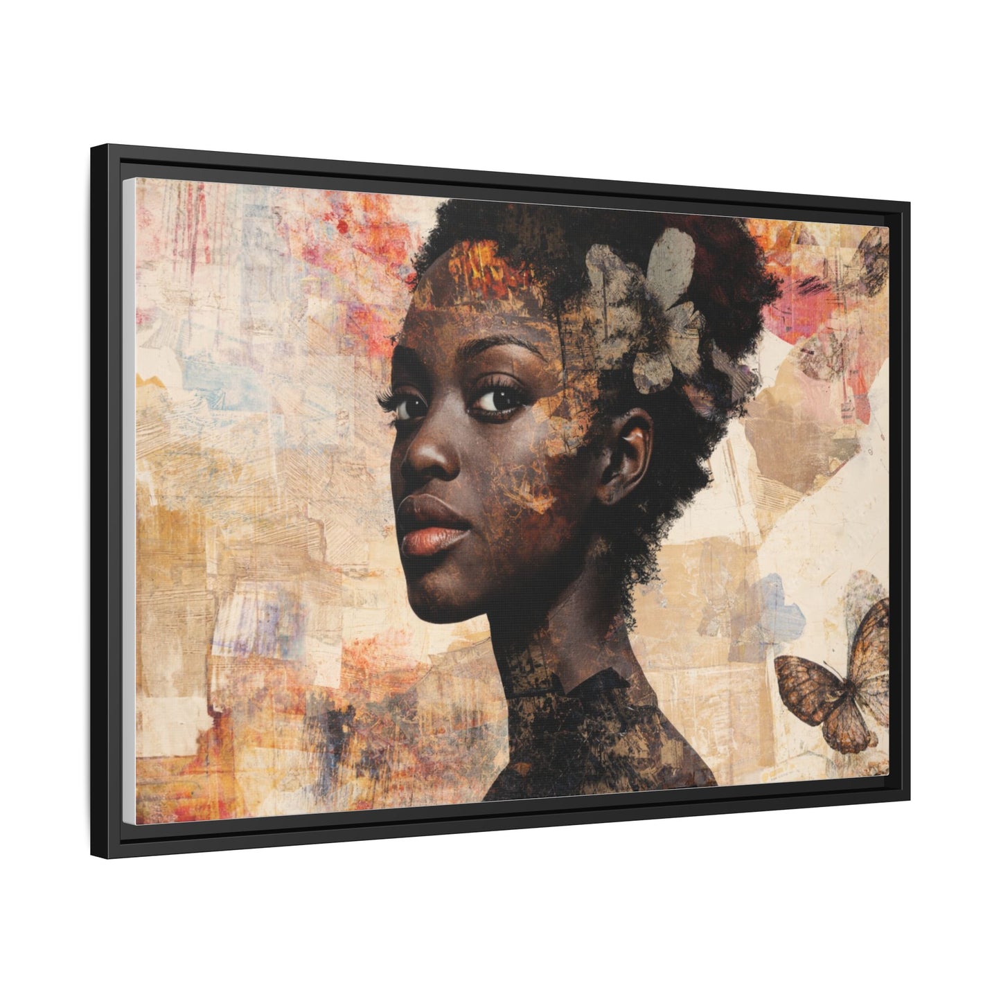 Framed Canvas Print — Àrẹwà (One Who Has Beauty) No. 2