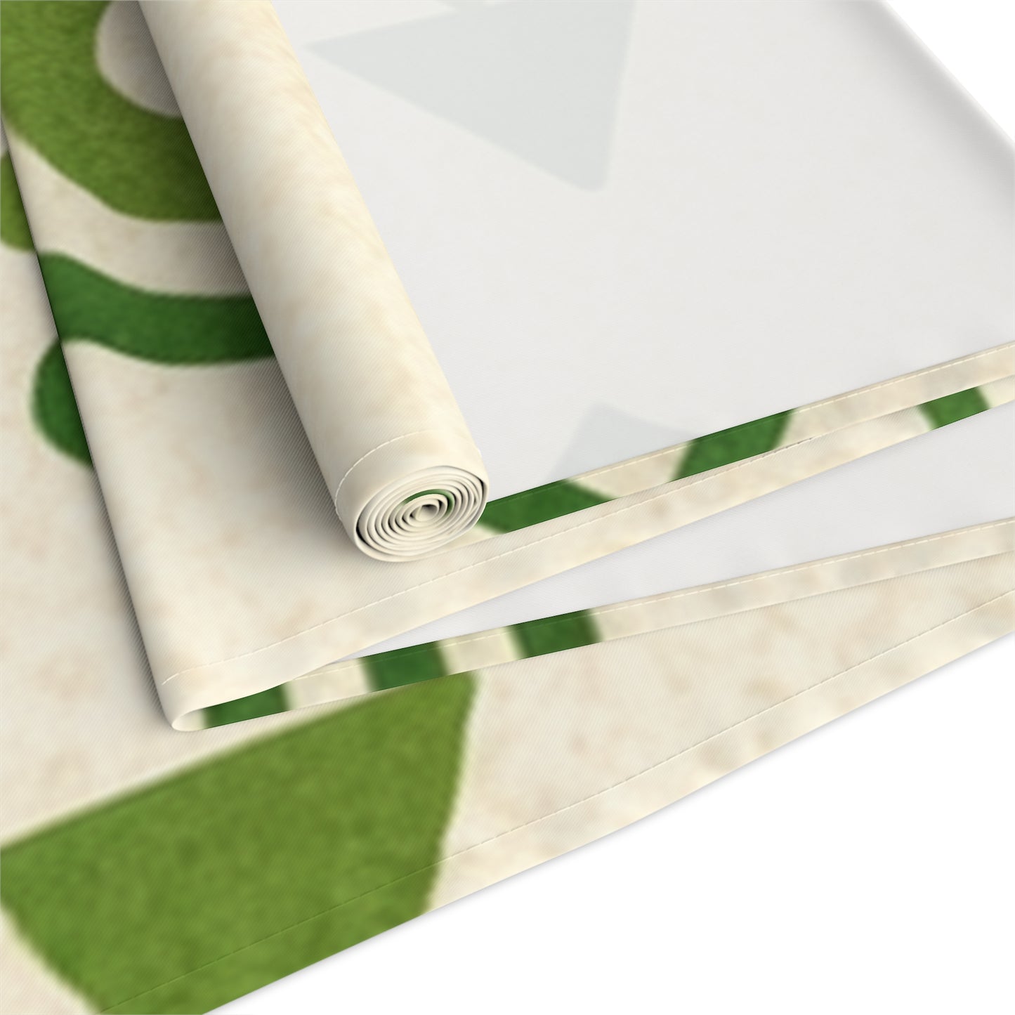 Table Runner — Afro Green