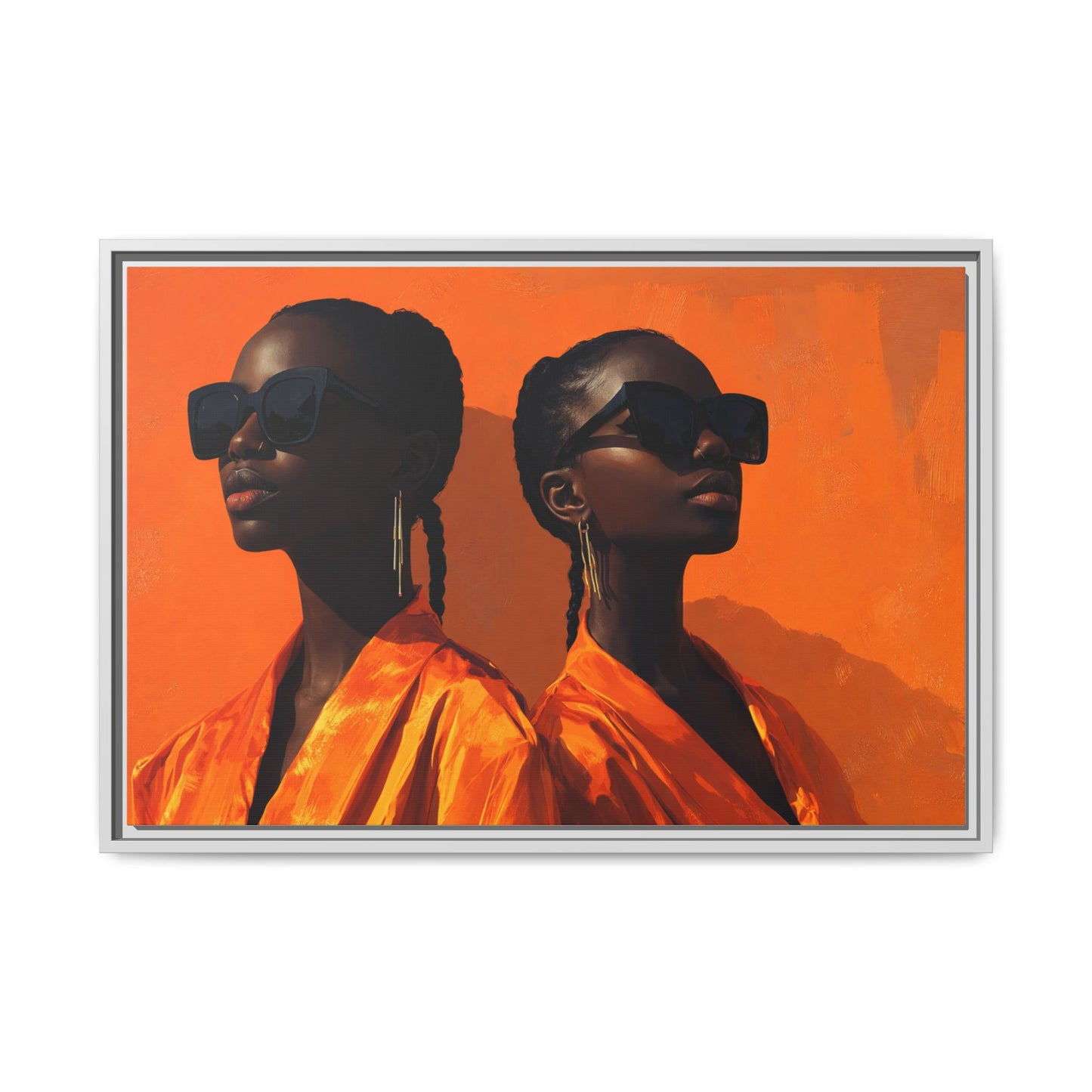 Framed Canvas Print — Soul Fire No. 2